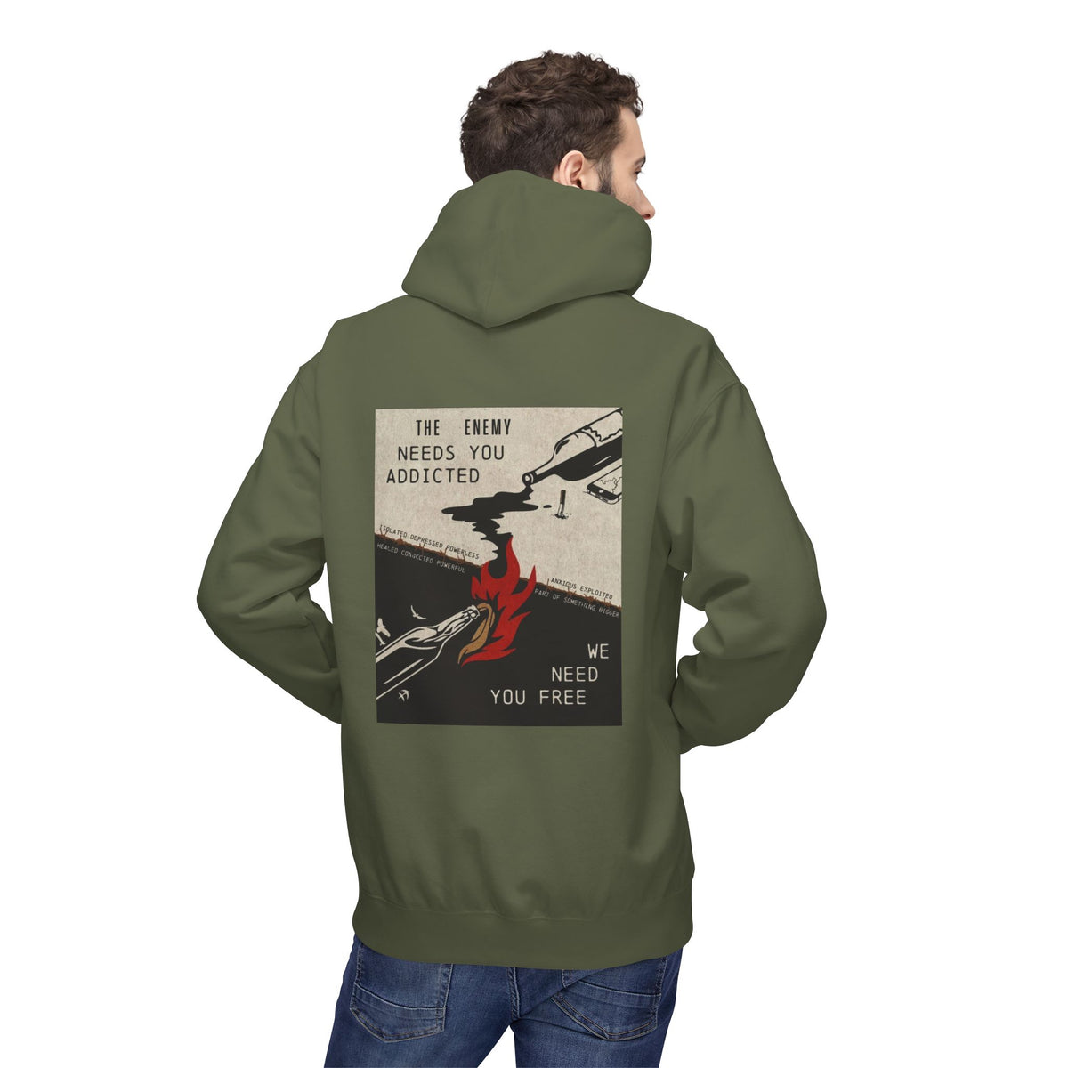 We Need You Free Midweight Hoodie