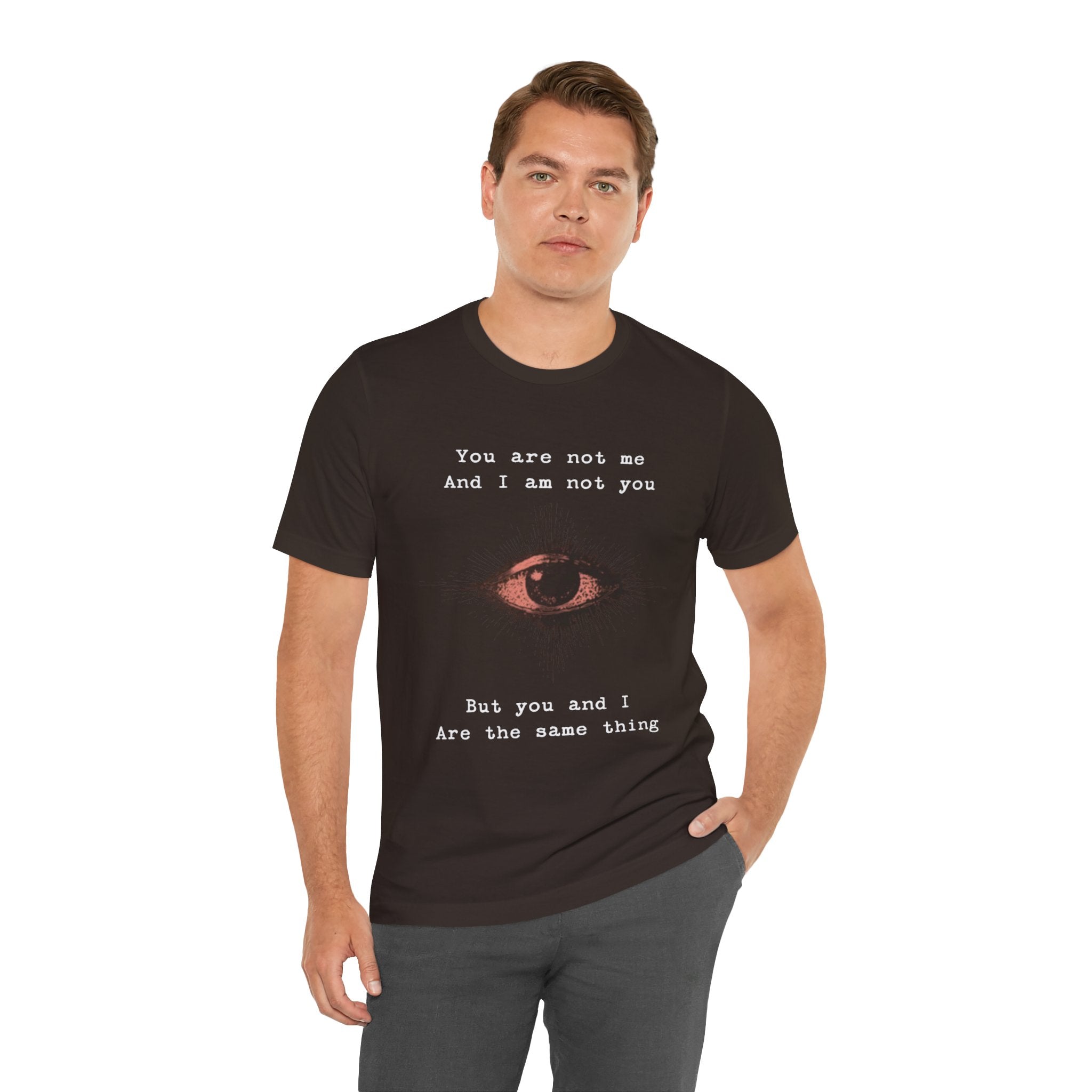 YOU AND I Unisex Jersey Tee