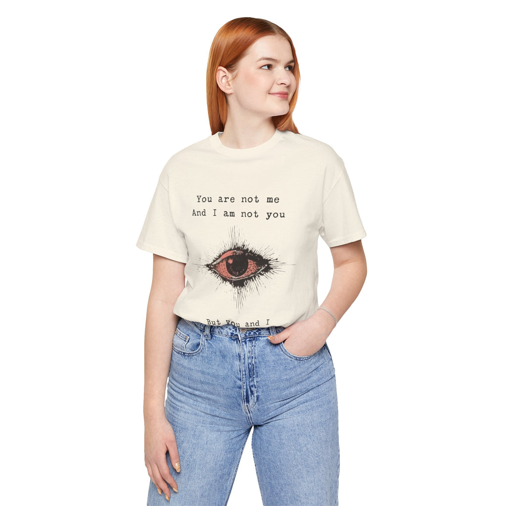 YOU AND I Unisex Jersey Tee