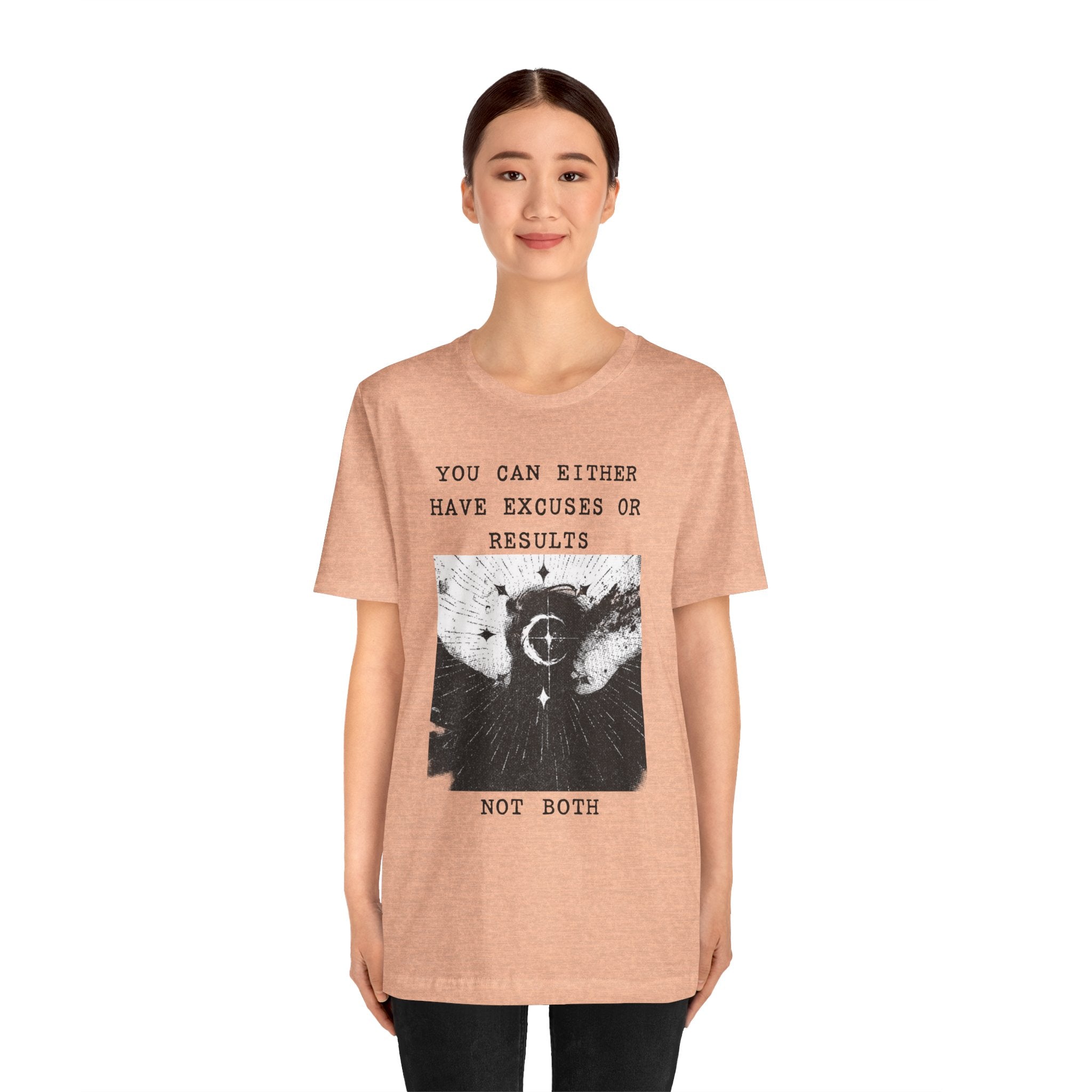 EXCUSES OR RESULTS Unisex Jersey Tee