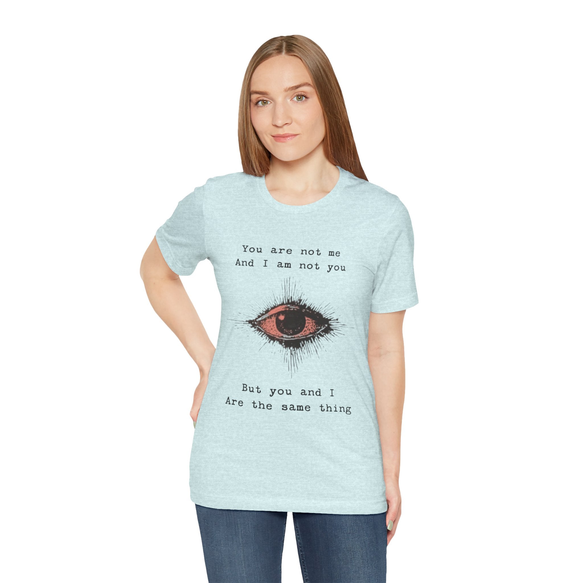 YOU AND I Unisex Jersey Tee