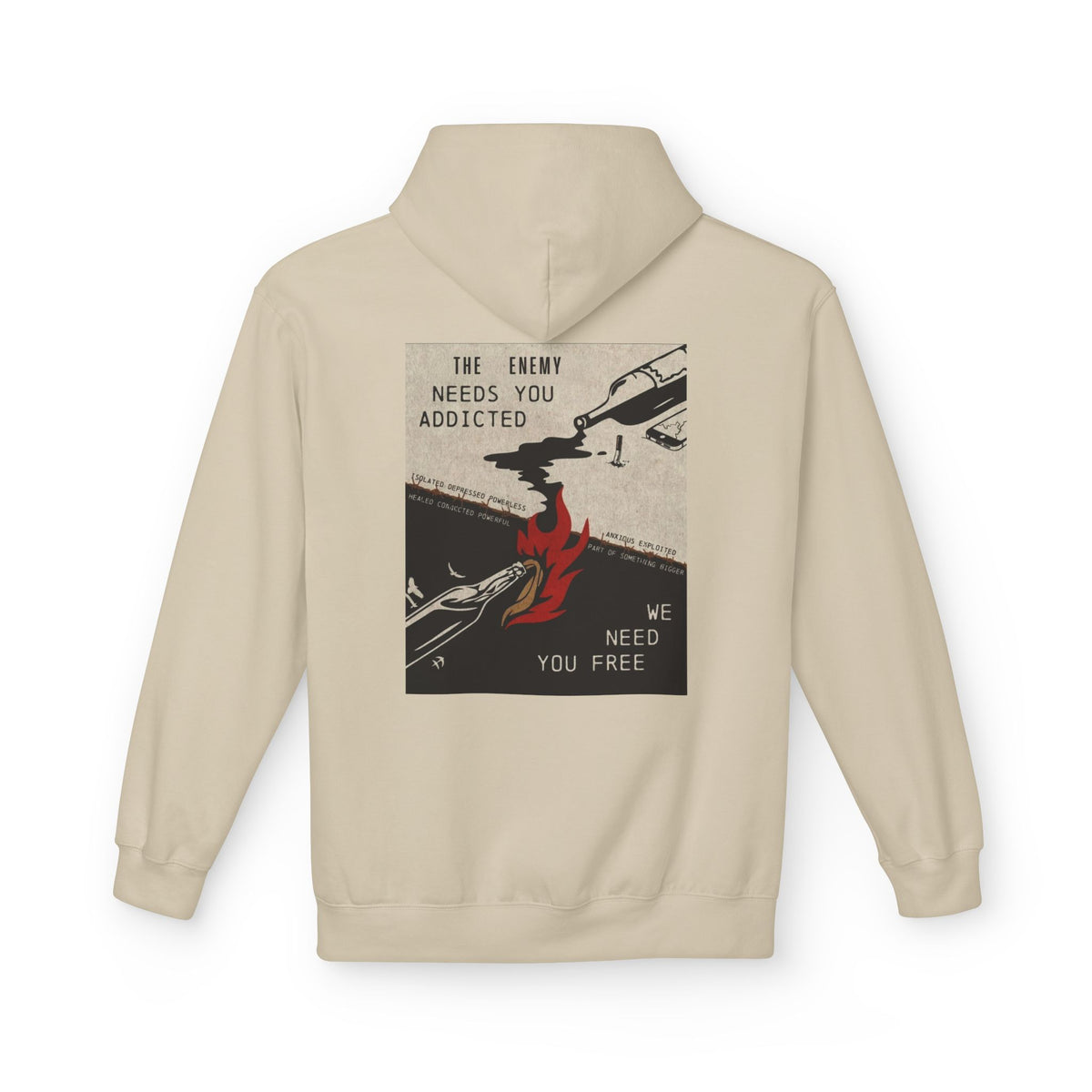 We Need You Free Midweight Hoodie