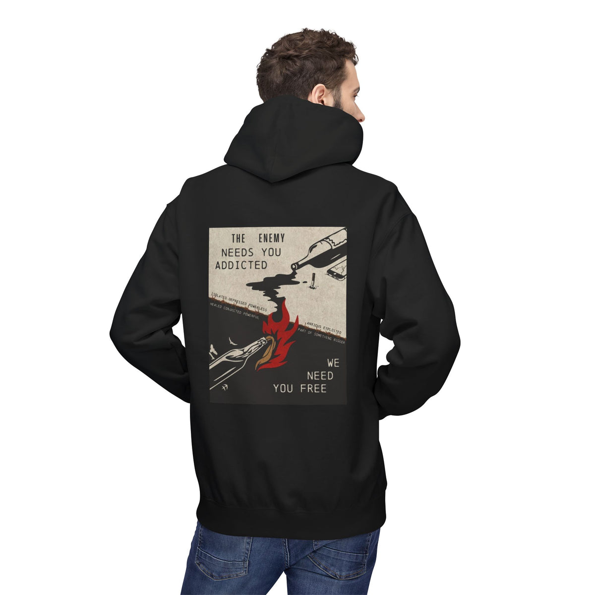 We Need You Free Midweight Hoodie