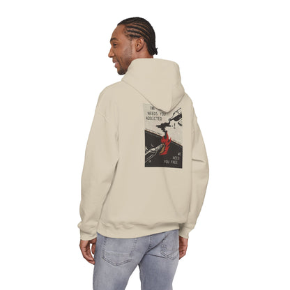 We Need You Free Heavyweight Hoodie