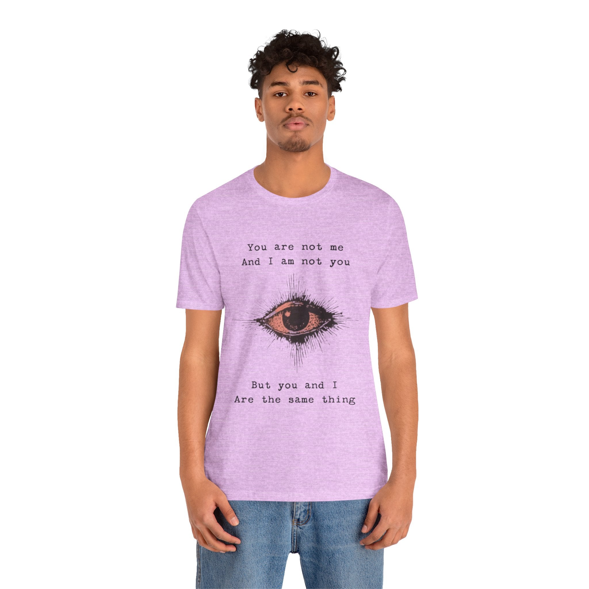 YOU AND I Unisex Jersey Tee