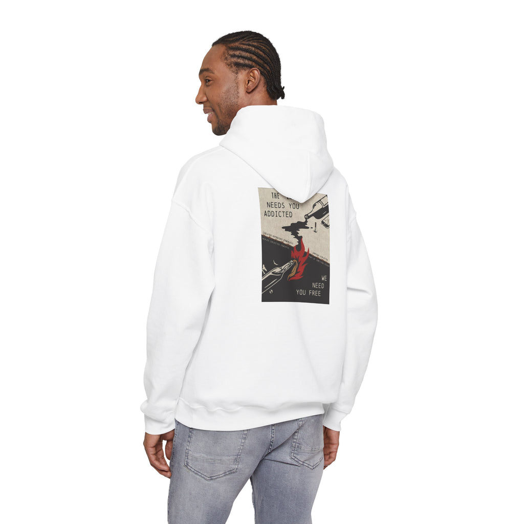 We Need You Free Heavyweight Hoodie