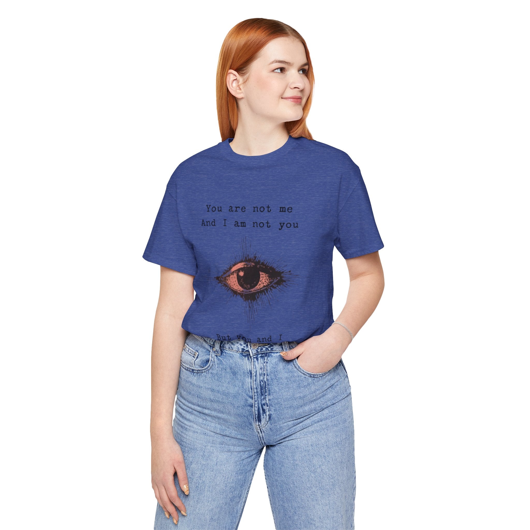 YOU AND I Unisex Jersey Tee