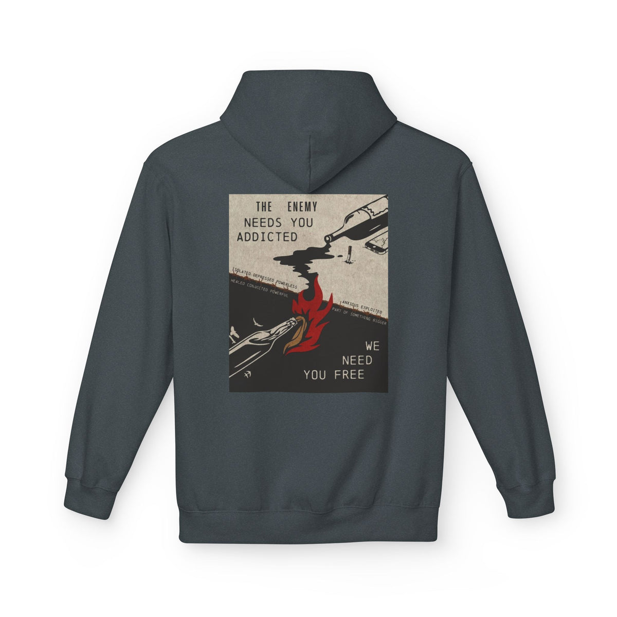 We Need You Free Midweight Hoodie