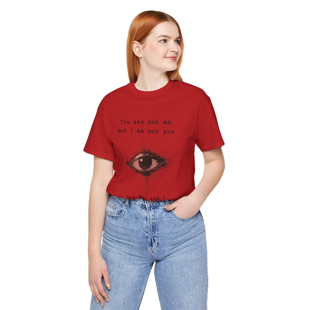 YOU AND I Unisex Jersey Tee
