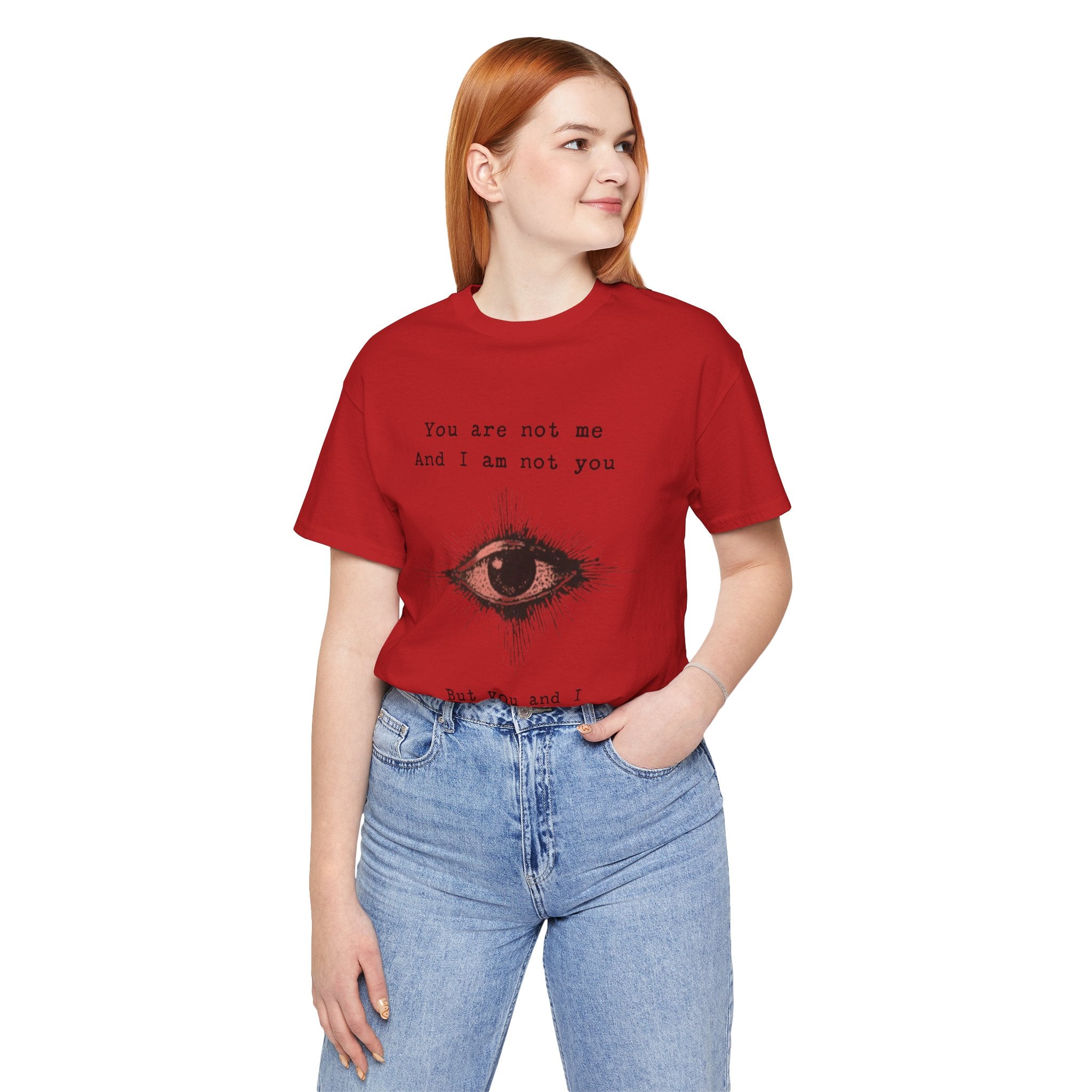 YOU AND I Unisex Jersey Tee
