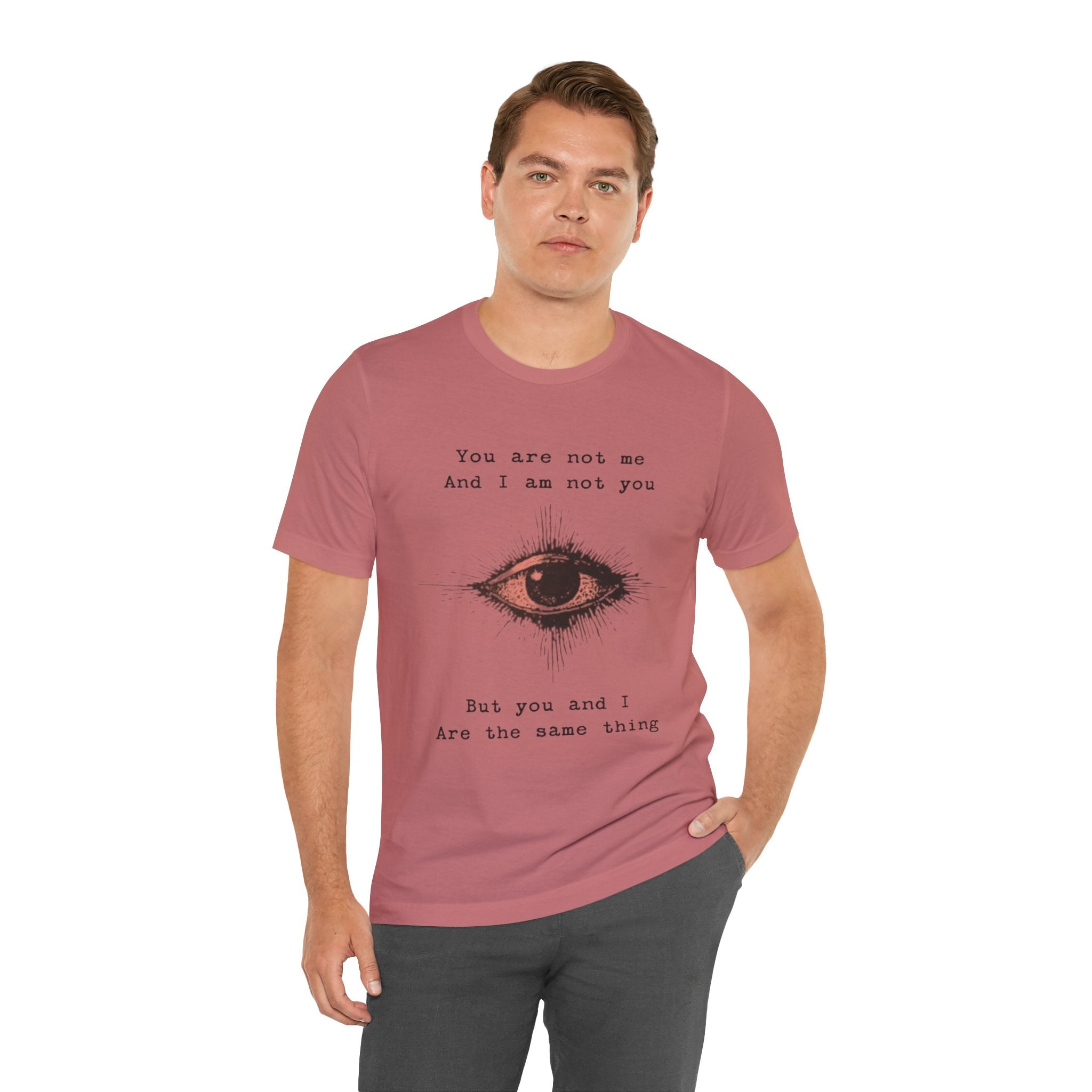 YOU AND I Unisex Jersey Tee