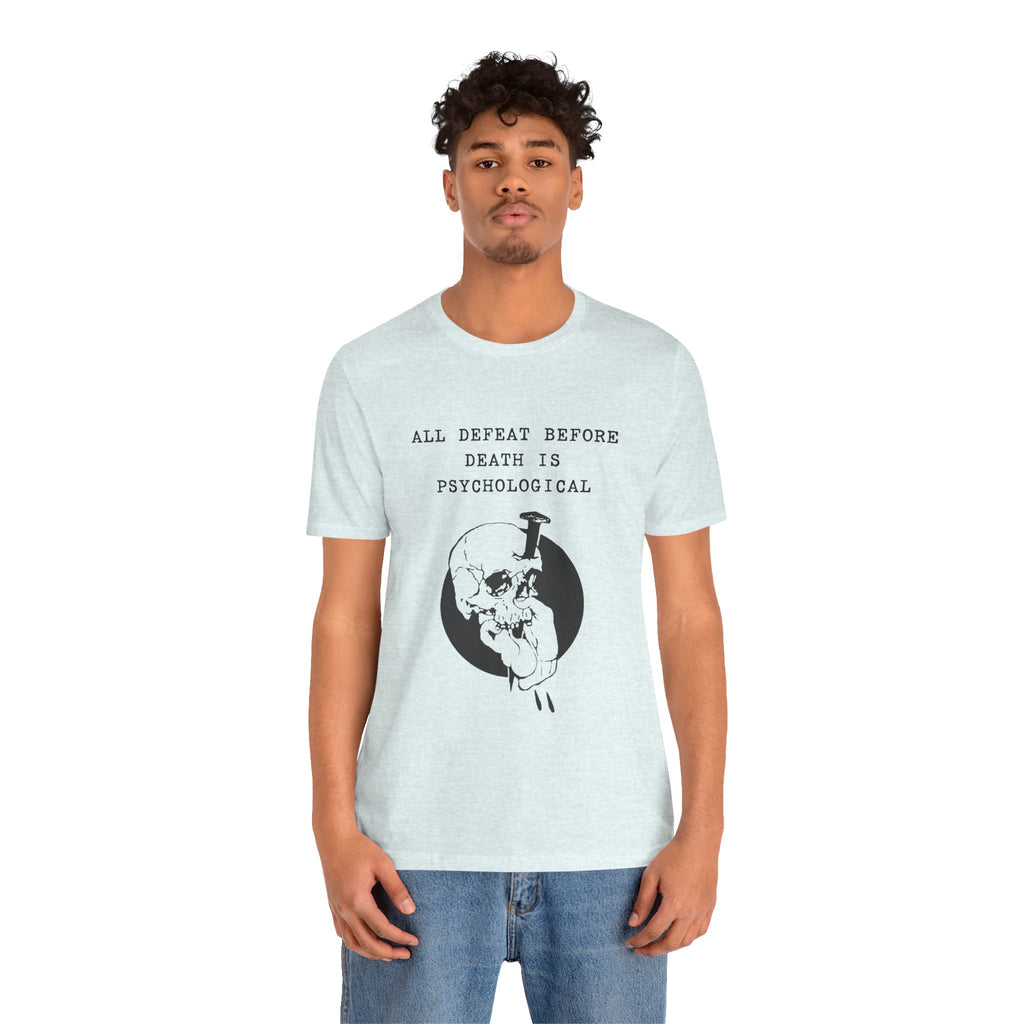 ALL DEFEAT Unisex Jersey Tee