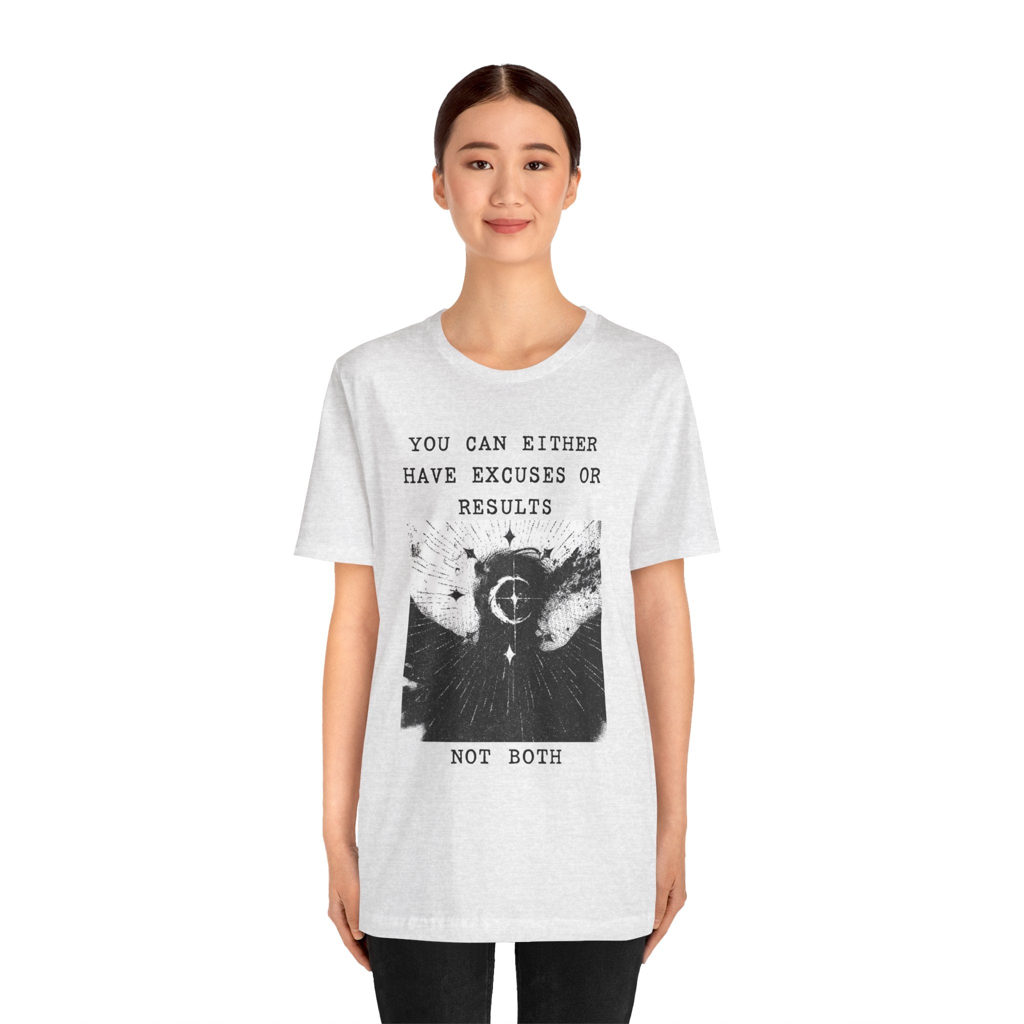 EXCUSES OR RESULTS Unisex Jersey Tee