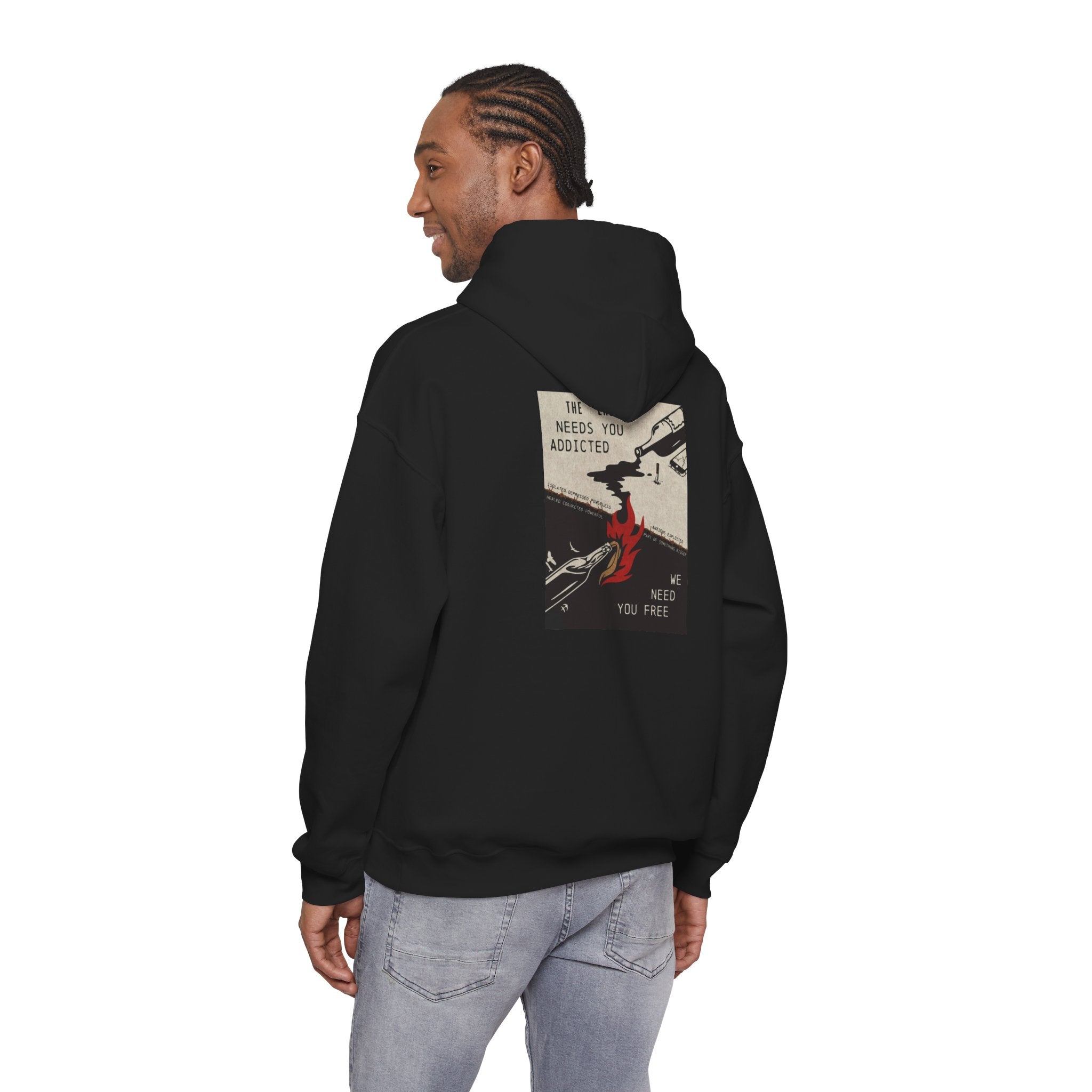 We Need You Free Heavyweight Hoodie