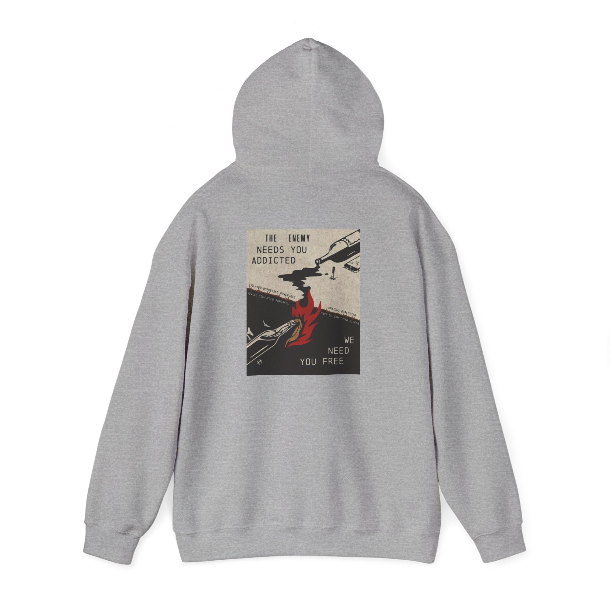 We Need You Free Heavyweight Hoodie