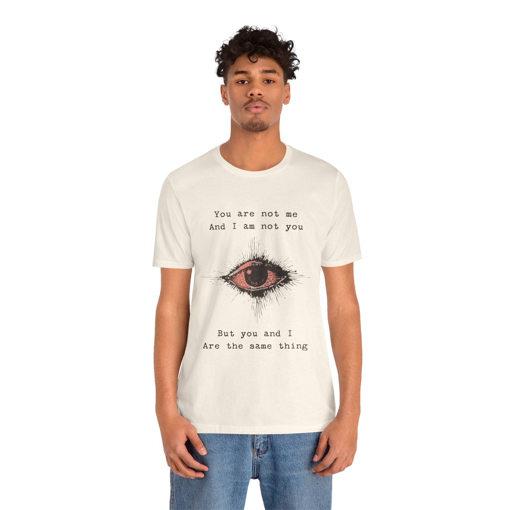 YOU AND I Unisex Jersey Tee