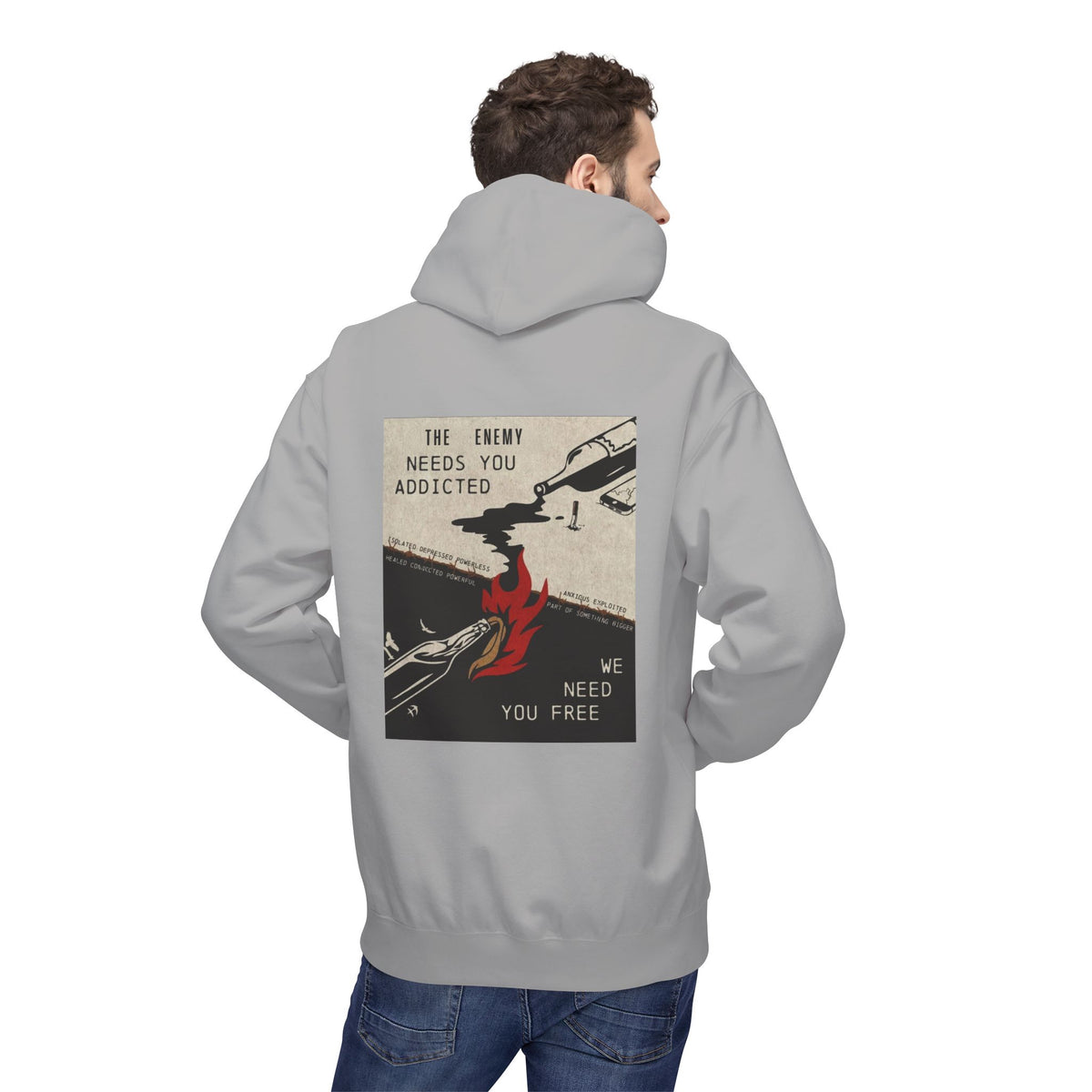 We Need You Free Midweight Hoodie