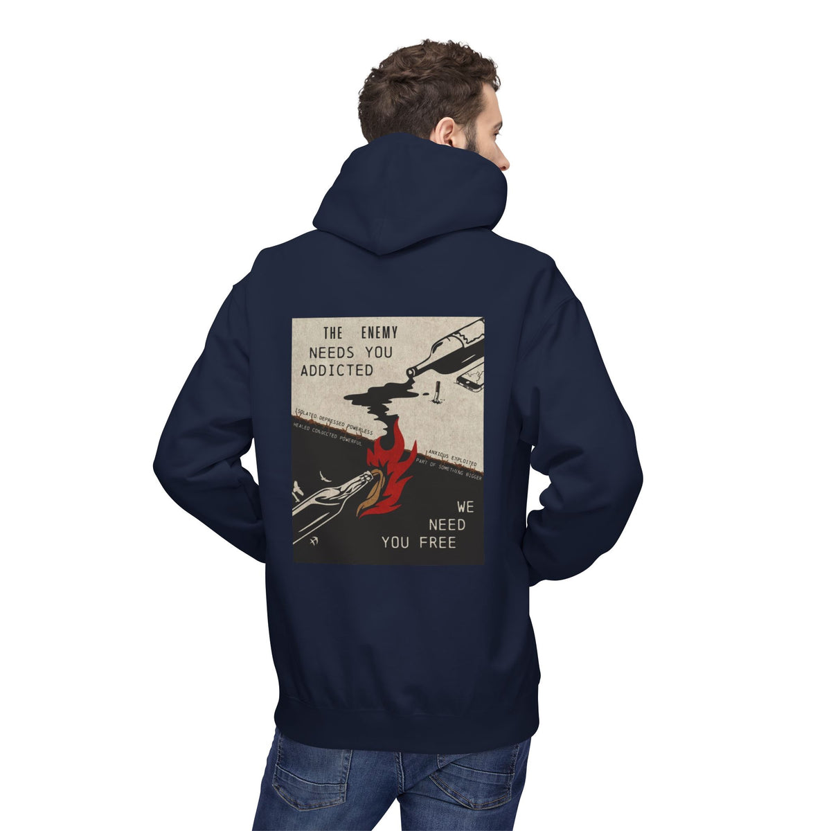 We Need You Free Midweight Hoodie