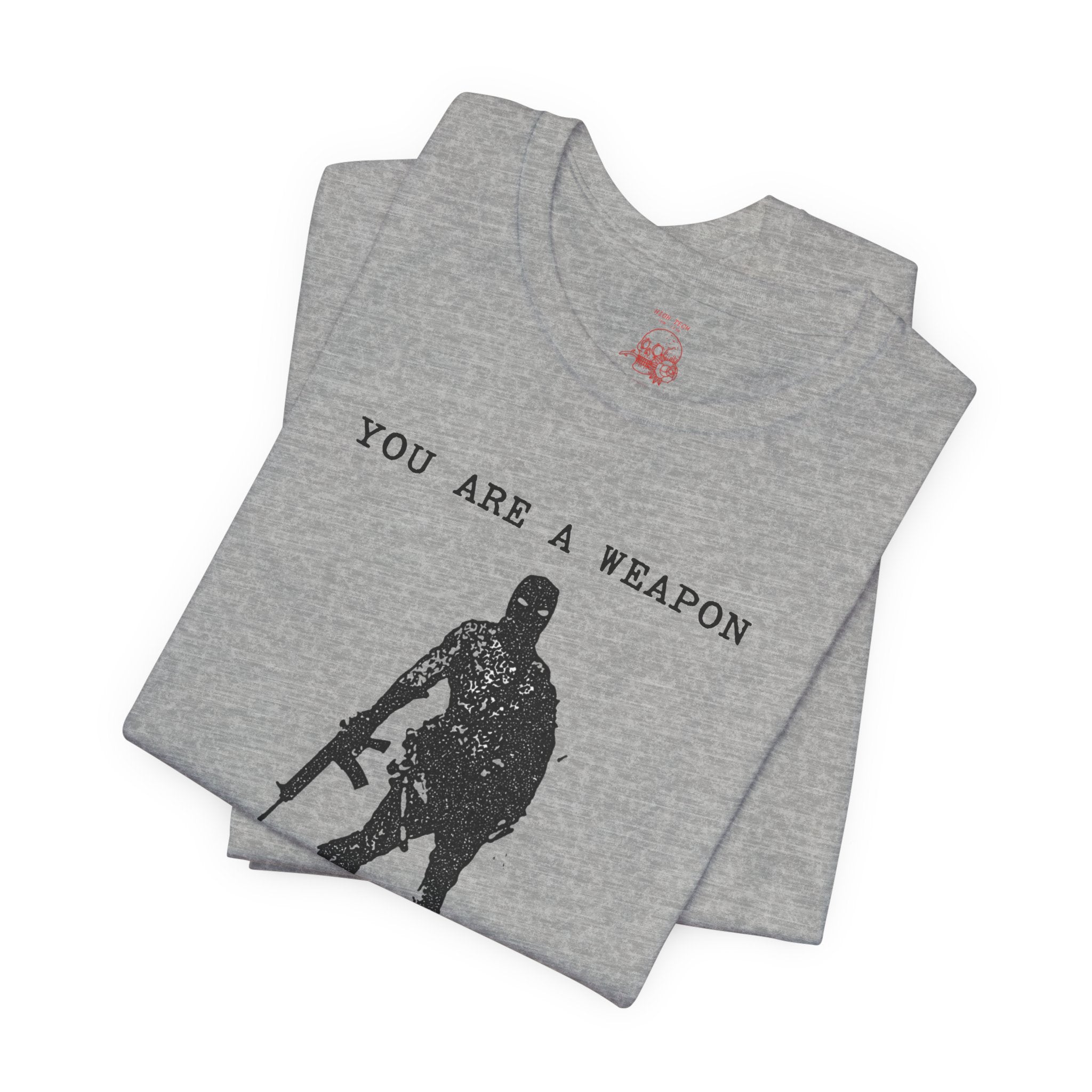 WEAPONS DO NOT WEEP Unisex Jersey Tee