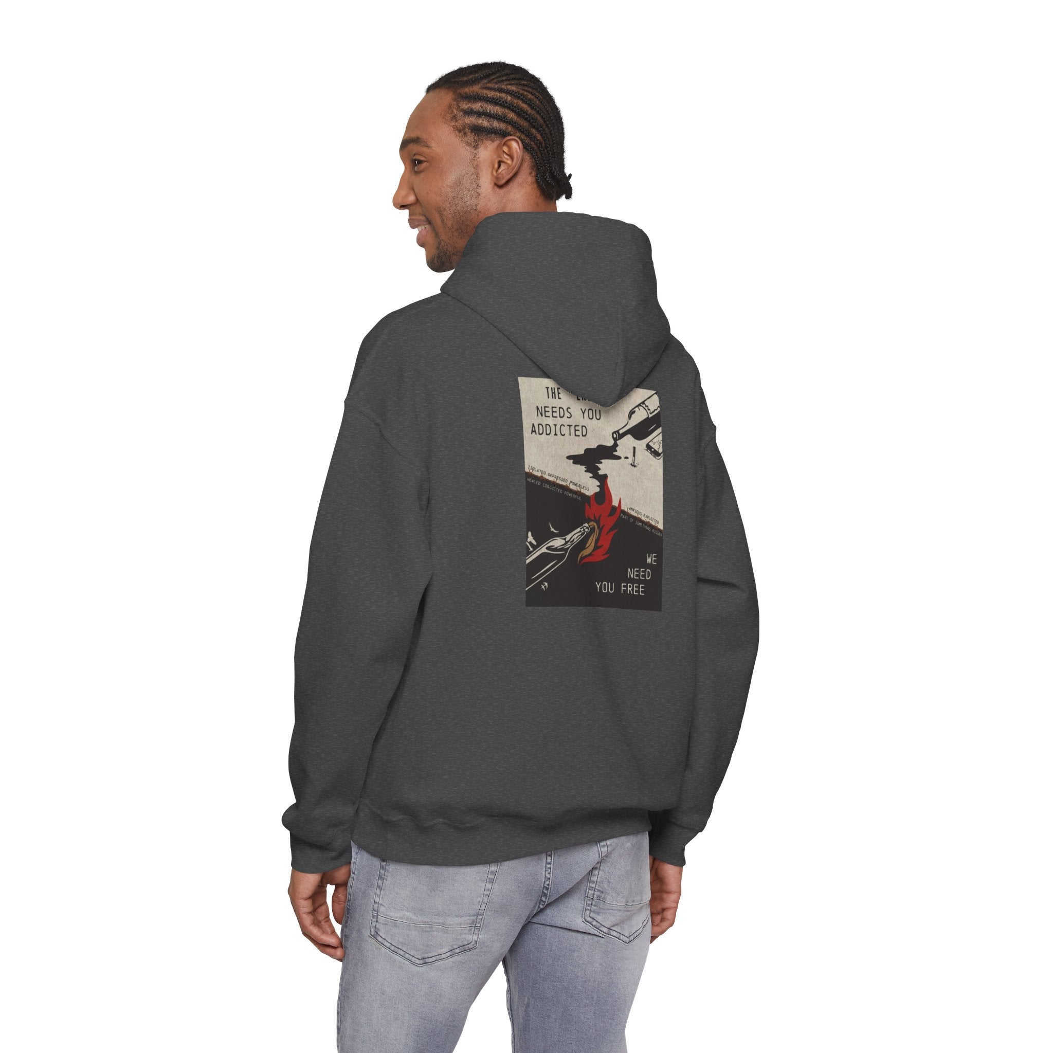 We Need You Free Heavyweight Hoodie