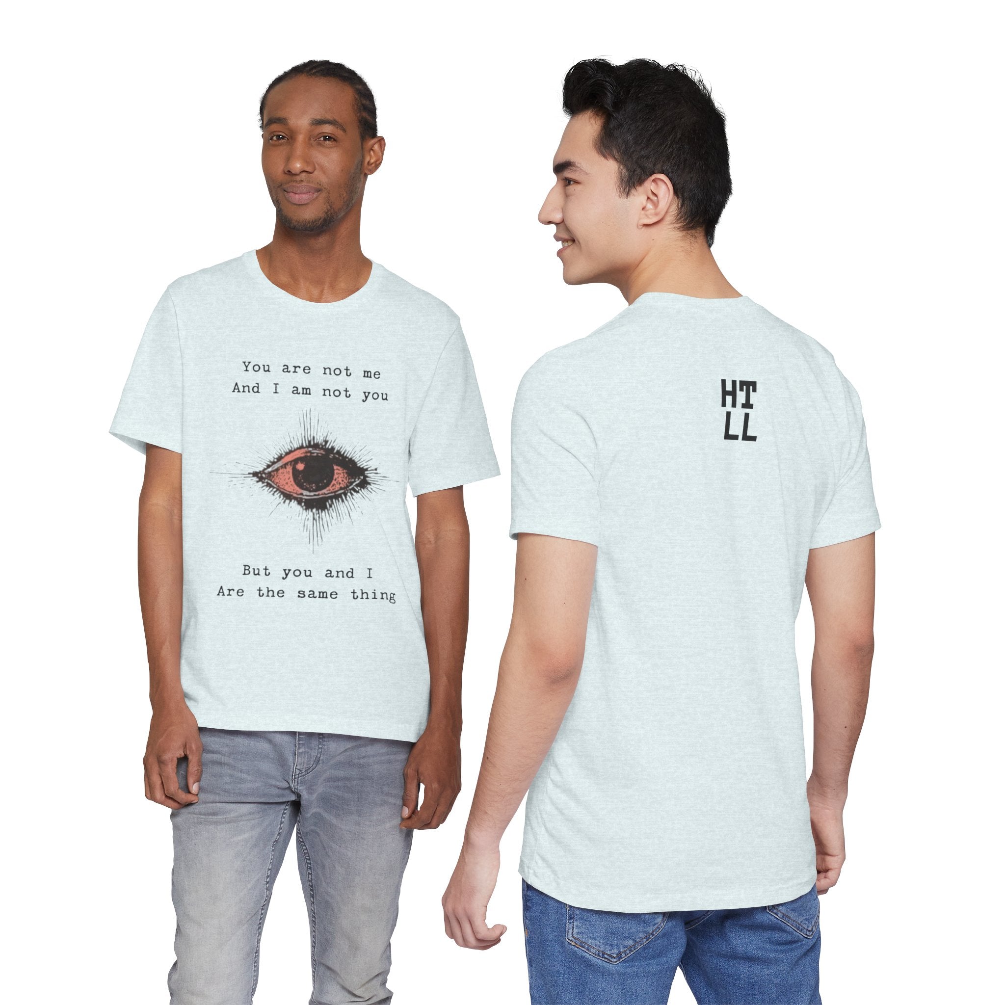 YOU AND I Unisex Jersey Tee