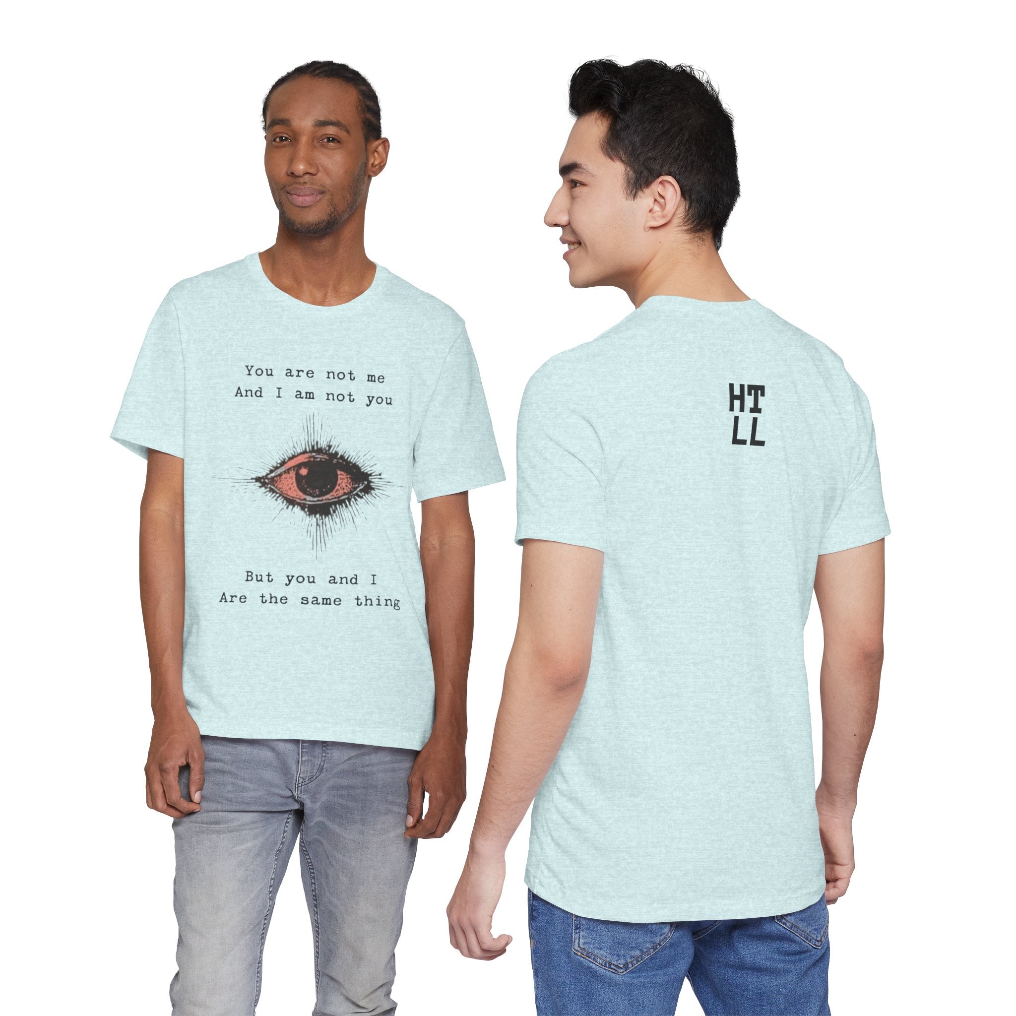 YOU AND I Unisex Jersey Tee