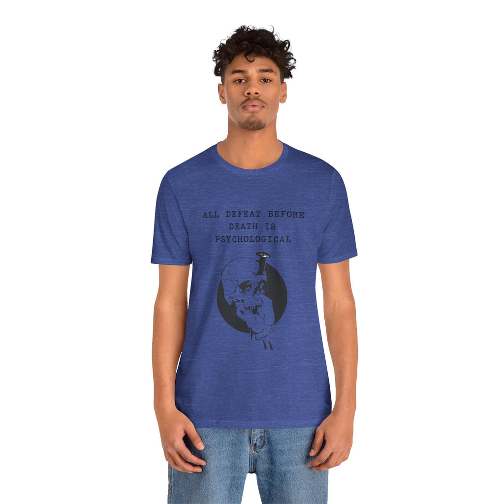 ALL DEFEAT Unisex Jersey Tee
