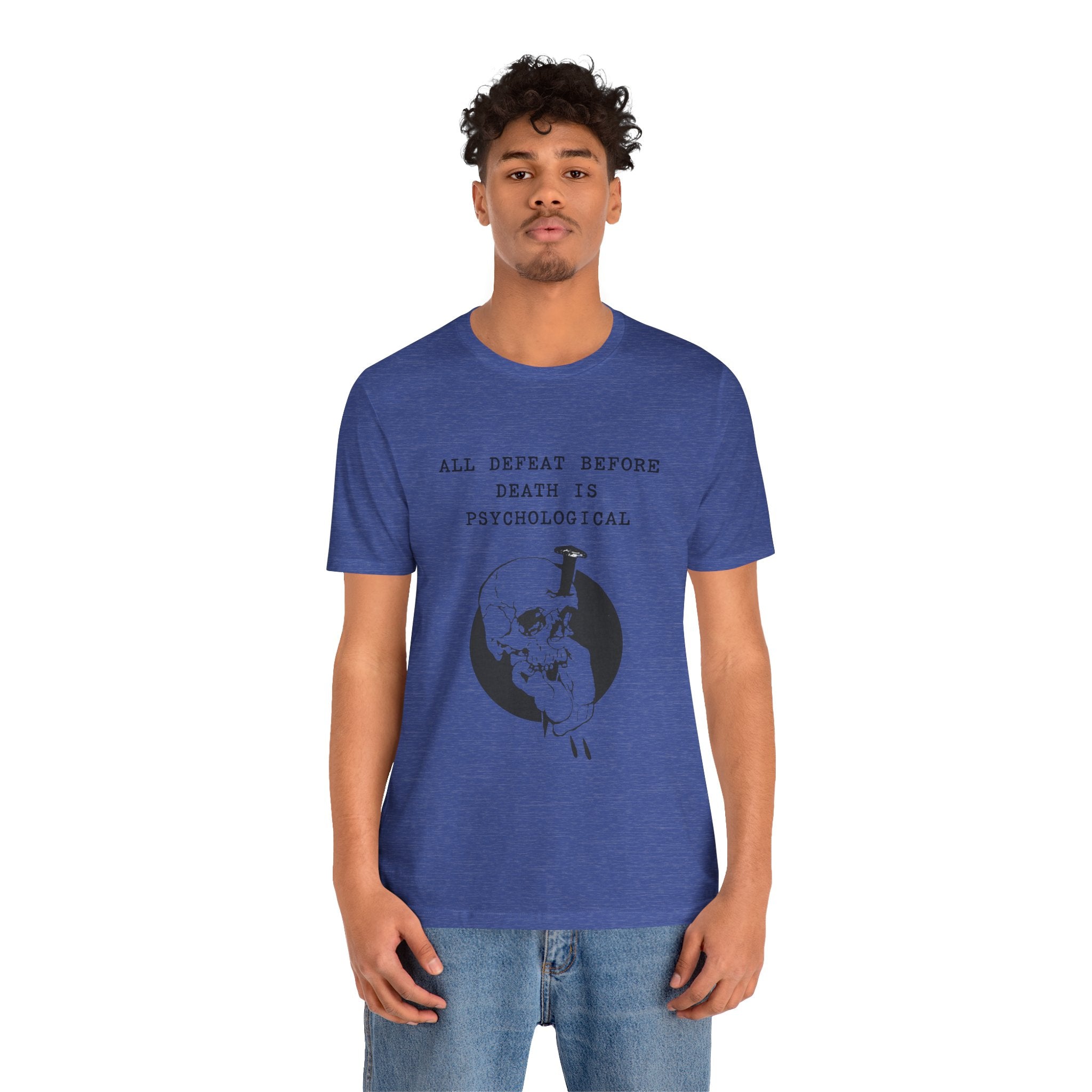 ALL DEFEAT Unisex Jersey Tee