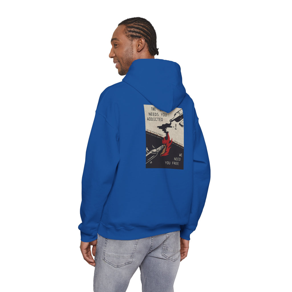 We Need You Free Heavyweight Hoodie