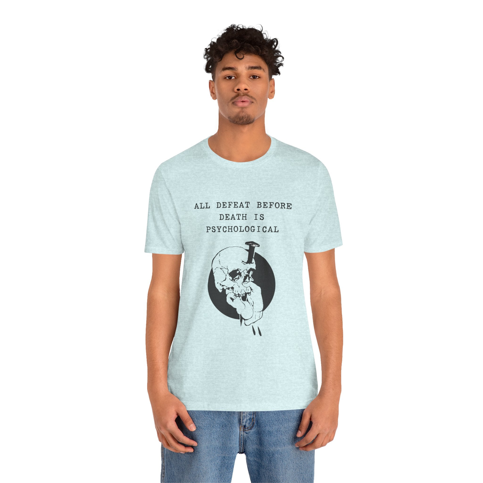 ALL DEFEAT Unisex Jersey Tee
