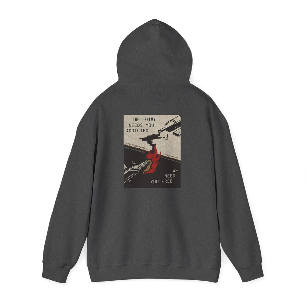 We Need You Free Heavyweight Hoodie