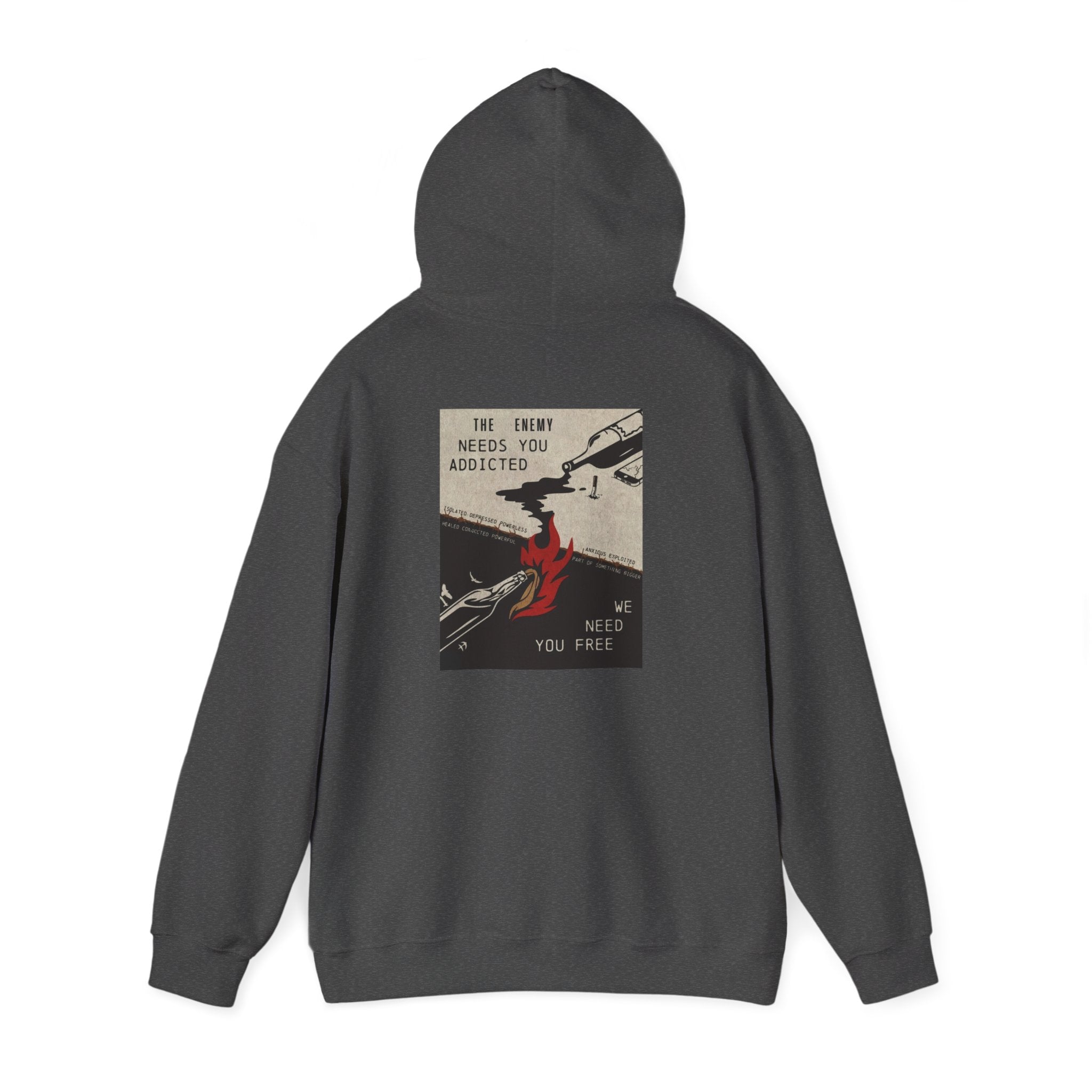 We Need You Free Heavyweight Hoodie
