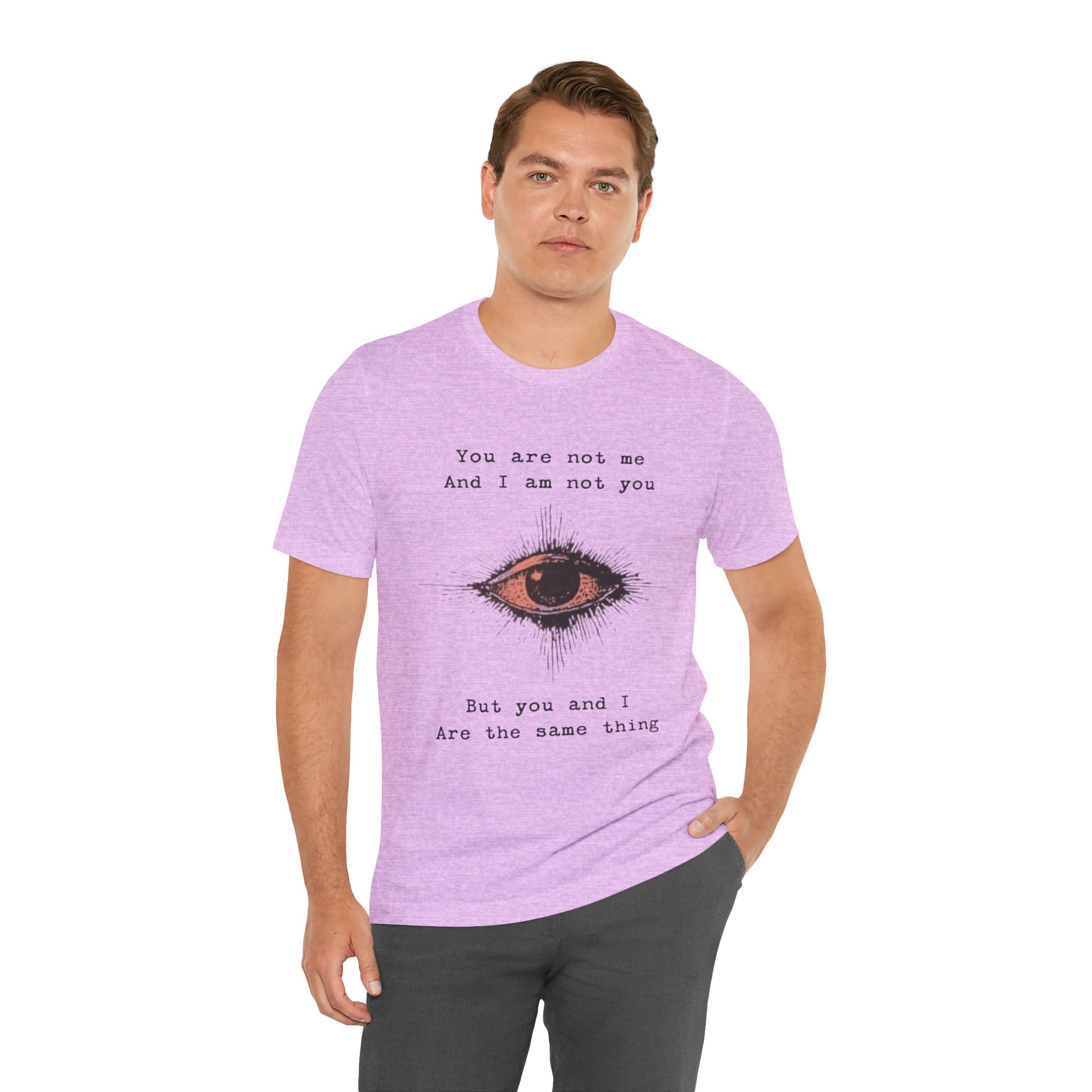 YOU AND I Unisex Jersey Tee