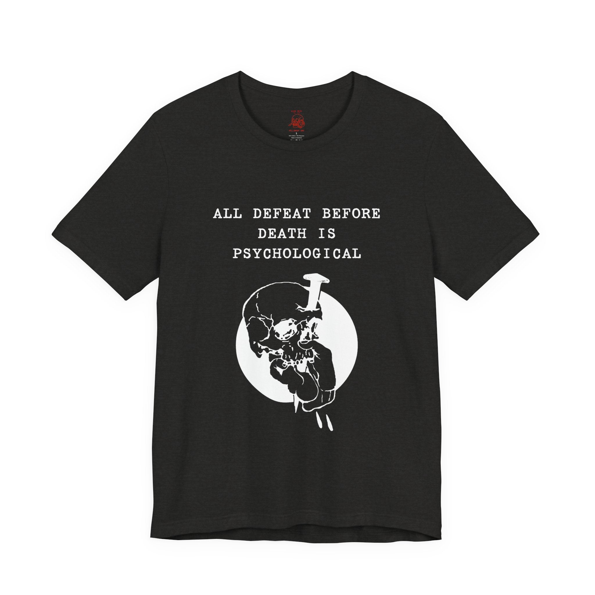 ALL DEFEAT Unisex Jersey Tee