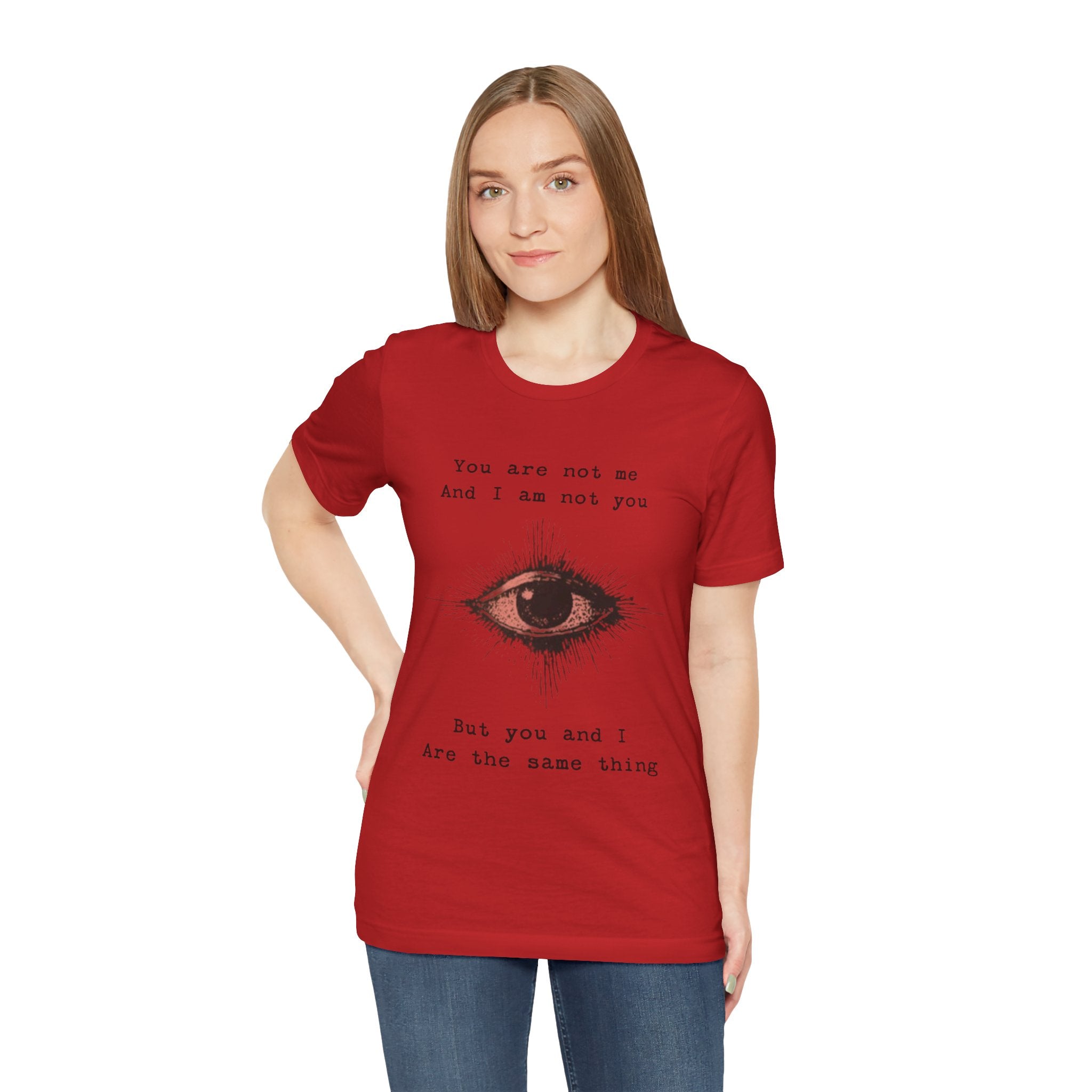 YOU AND I Unisex Jersey Tee