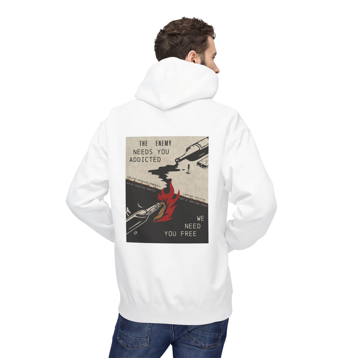 We Need You Free Midweight Hoodie