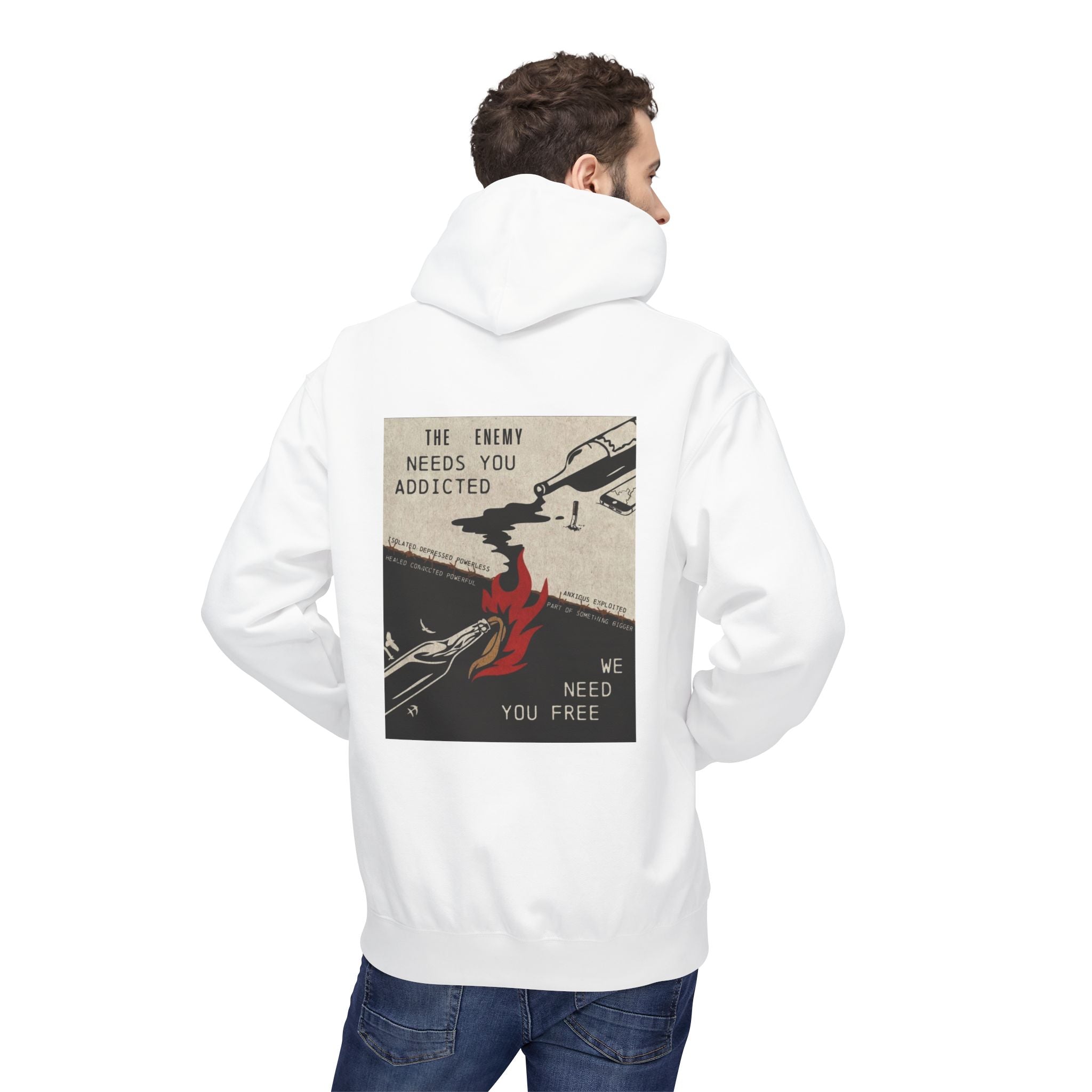 We Need You Free Midweight Hoodie