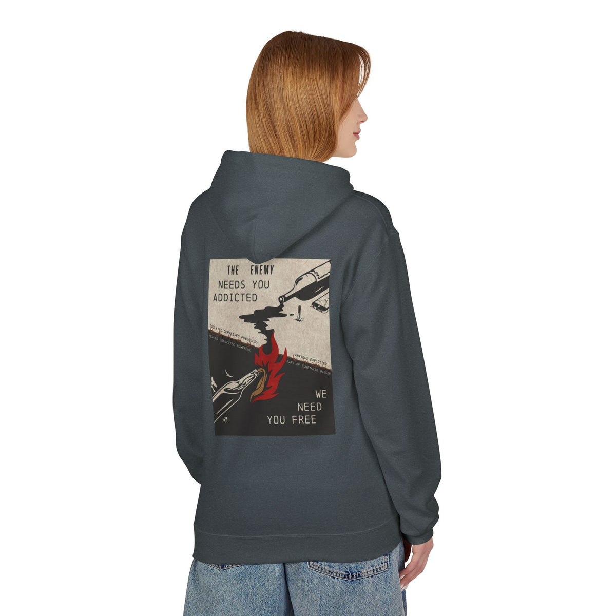 We Need You Free Midweight Hoodie