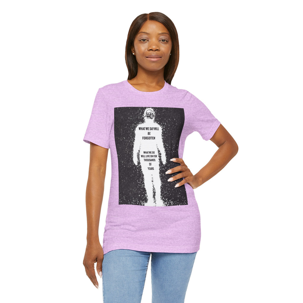 WHAT WE DO Unisex Jersey Tee