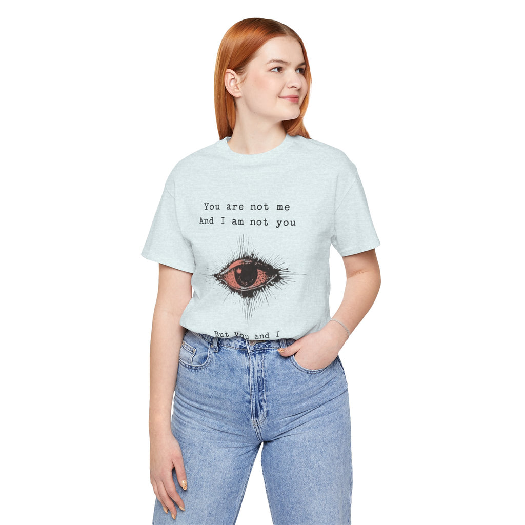 YOU AND I Unisex Jersey Tee