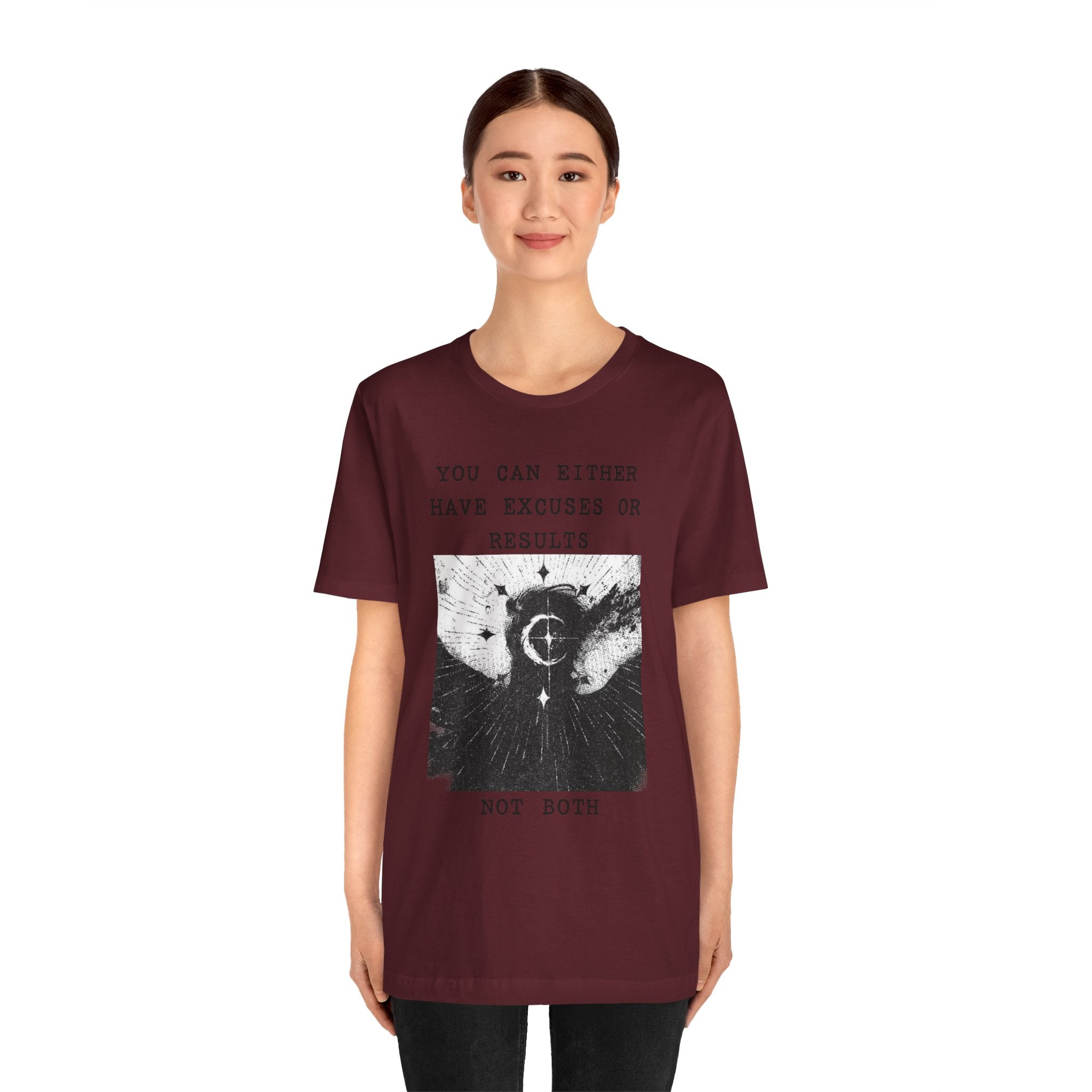 EXCUSES OR RESULTS Unisex Jersey Tee