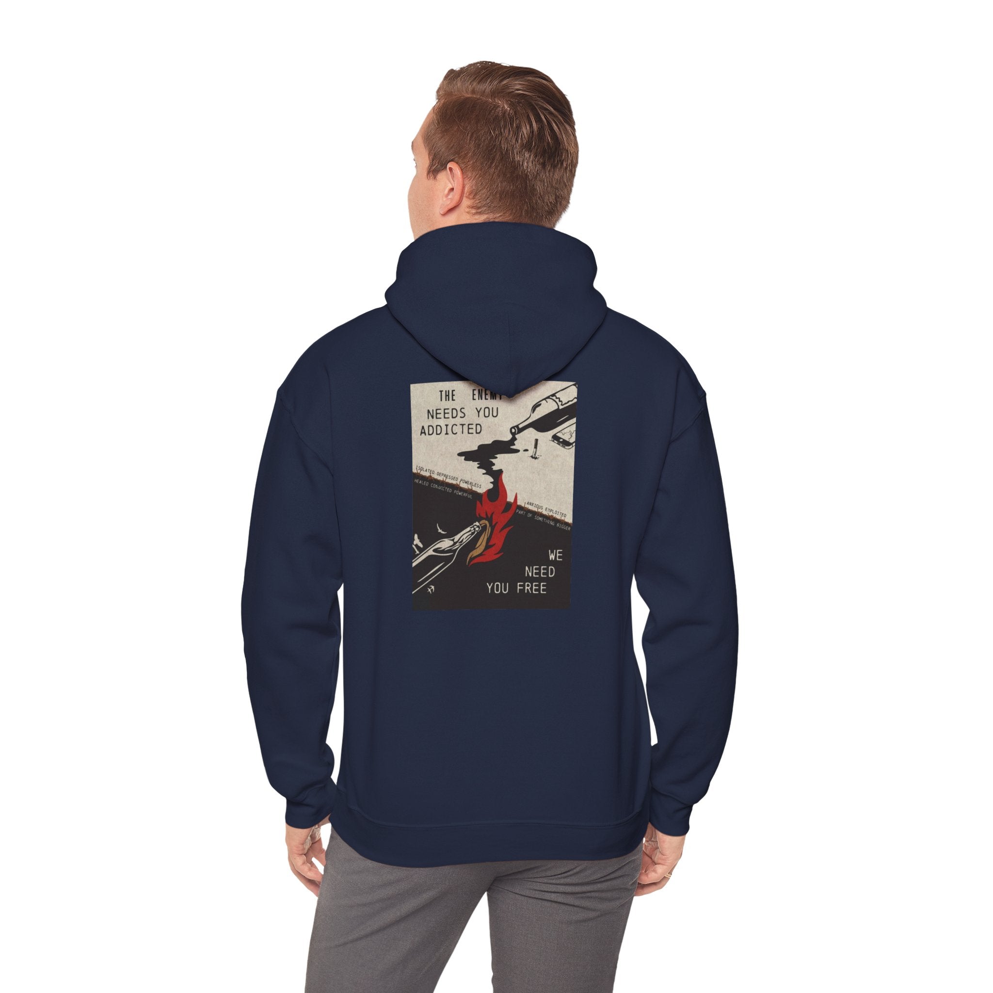 We Need You Free Heavyweight Hoodie