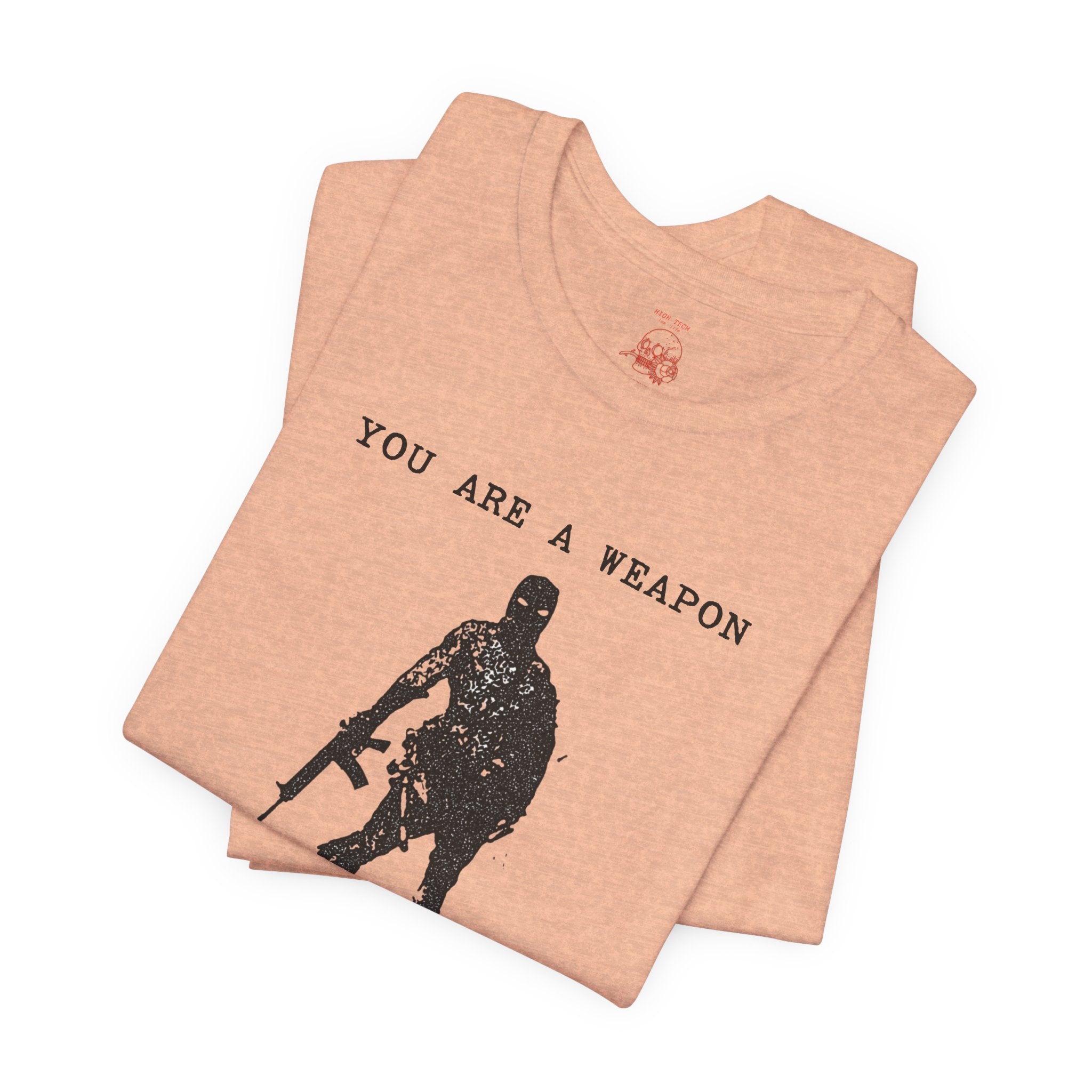 WEAPONS DO NOT WEEP Unisex Jersey Tee
