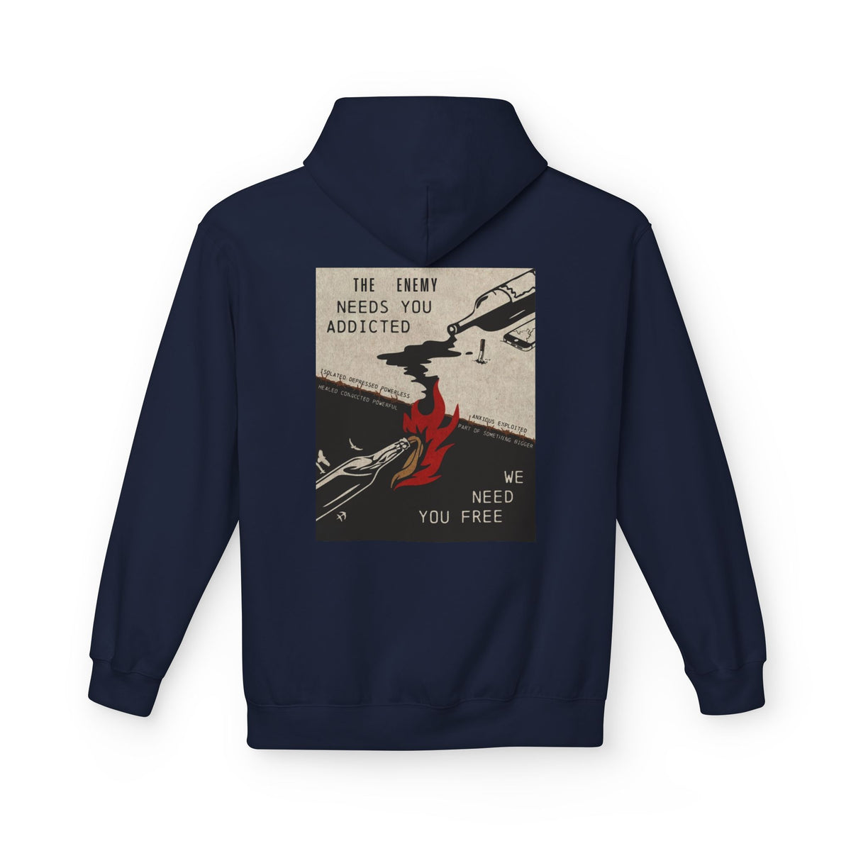 We Need You Free Midweight Hoodie