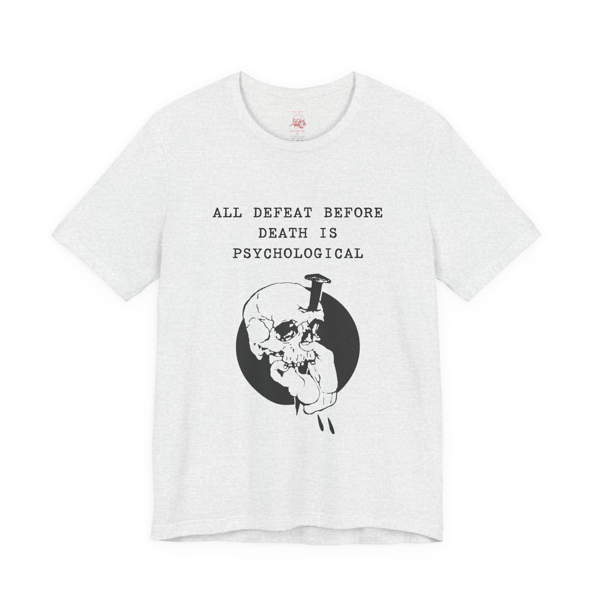 ALL DEFEAT Unisex Jersey Tee