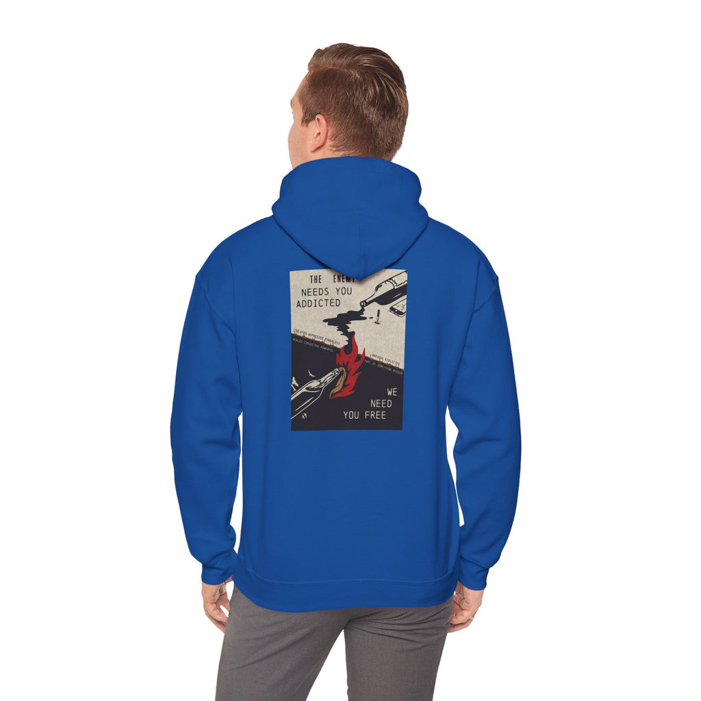 We Need You Free Heavyweight Hoodie