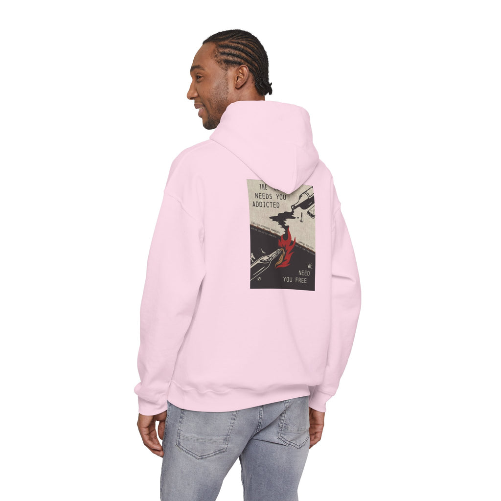 We Need You Free Heavyweight Hoodie