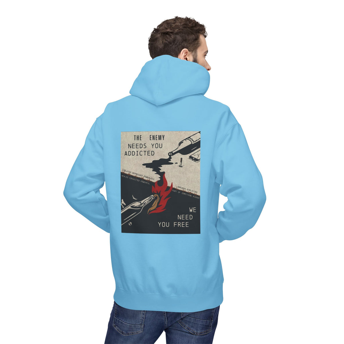 We Need You Free Midweight Hoodie