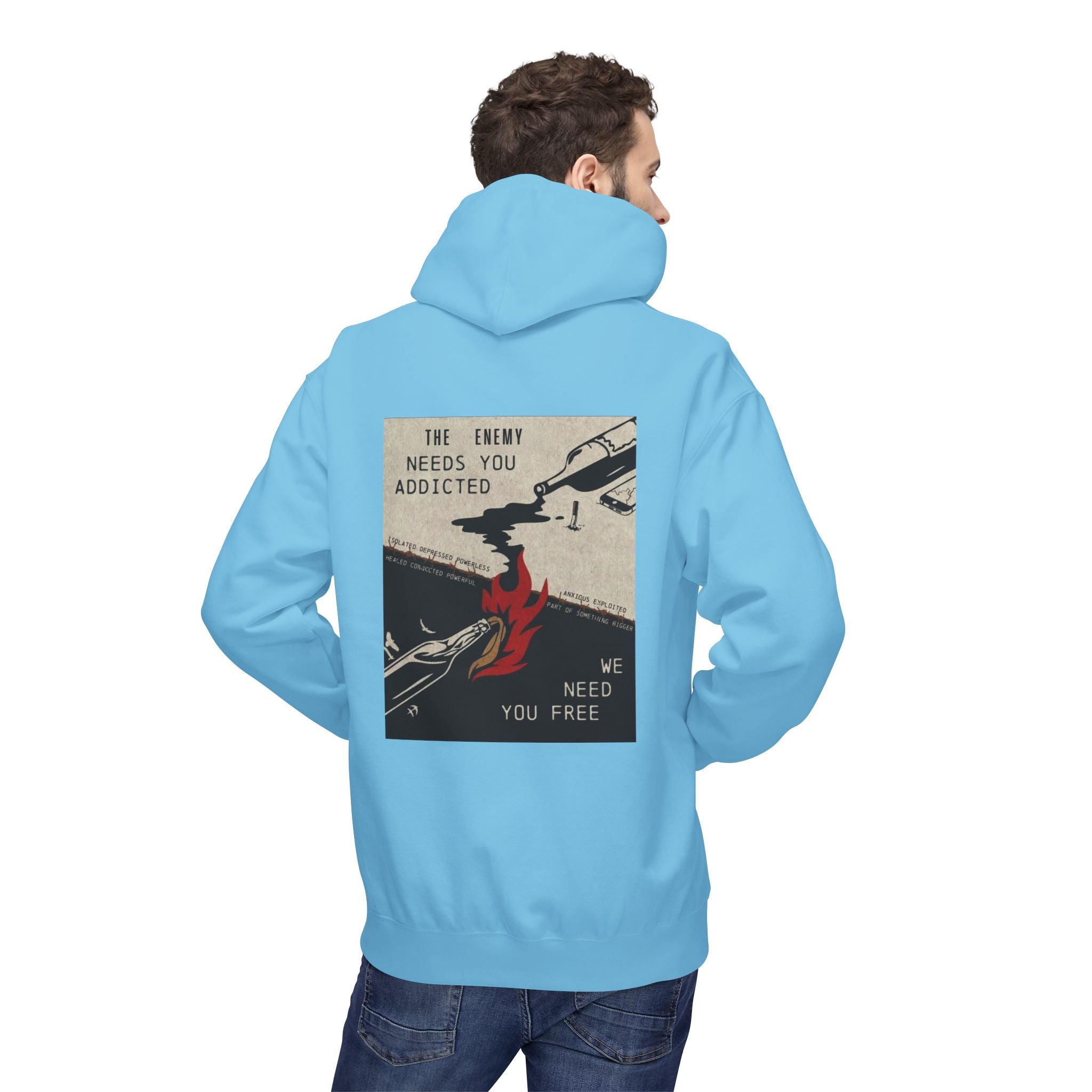 We Need You Free Midweight Hoodie