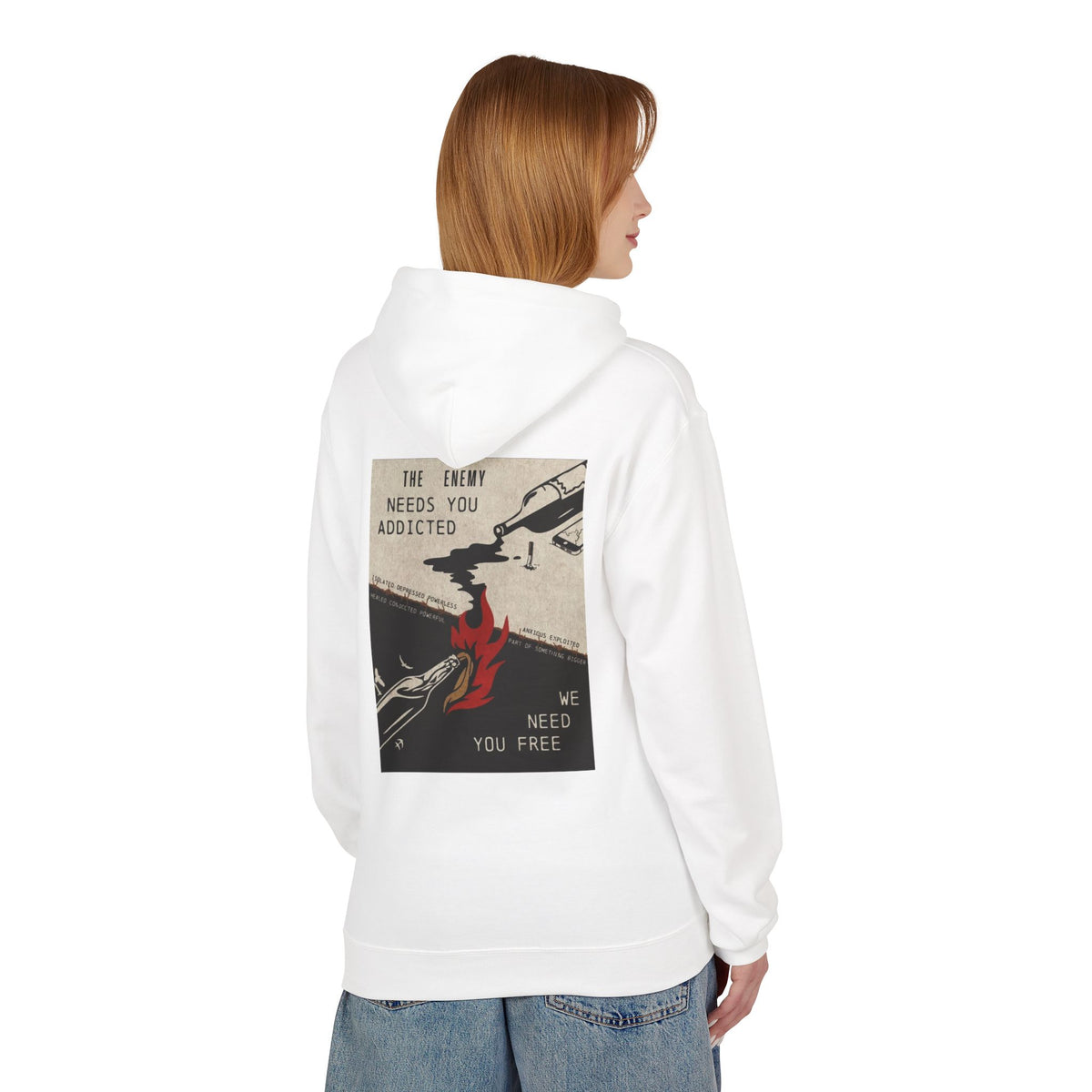 We Need You Free Midweight Hoodie